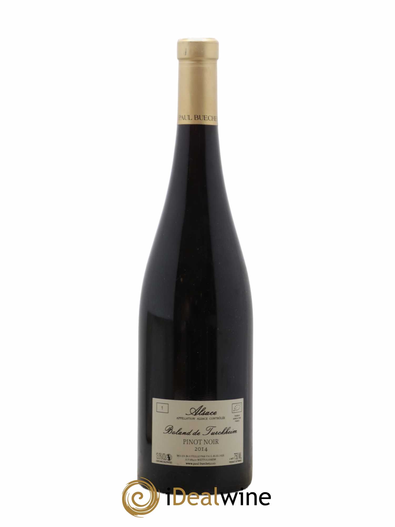 Alsace Boland de Turckheim Domaine Paul Buecher 2014 - Lot de 1 bouteille - 1