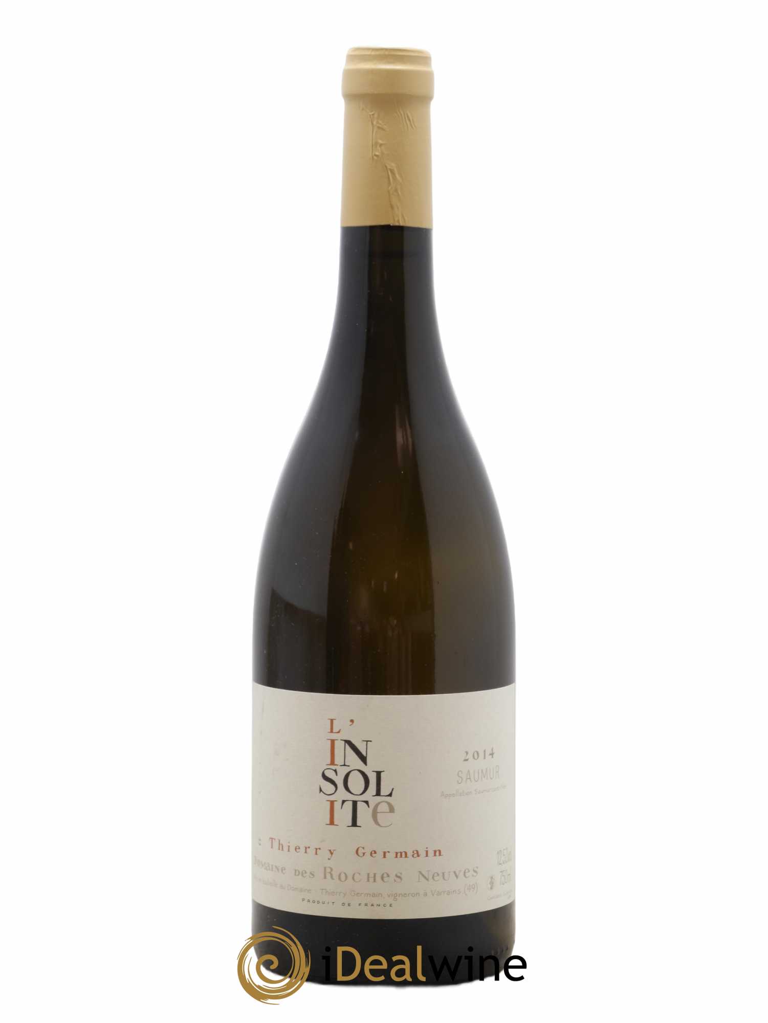 Saumur Insolite Domaine des Roches Neuves - Thierry Germain 2014 - Lot de 1 bouteille - 0