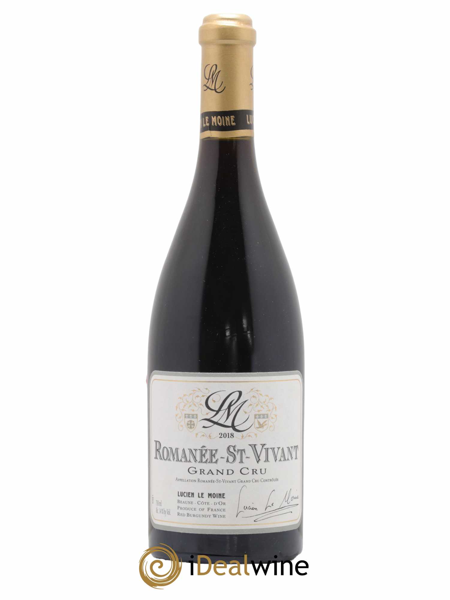 Romanée-Saint-Vivant Grand Cru Lucien Le Moine 2018 - Lot de 1 bouteille - 0
