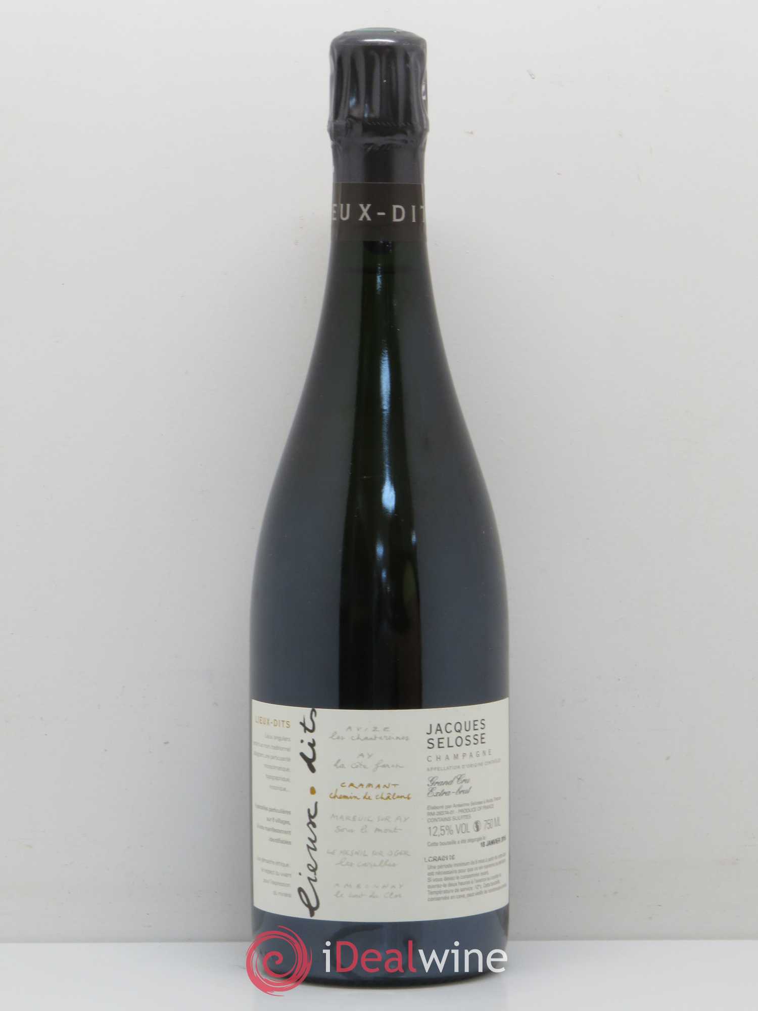 Champagne Jacques Selosse Extra Brut Grand Cru Chemin de Chalons Blanc de blancs - Posten von 1 Flasche - 0