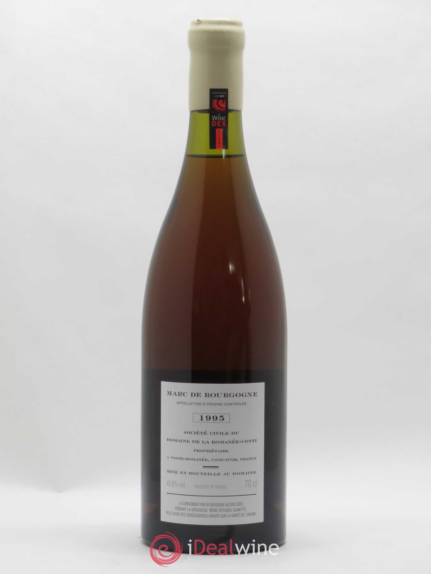 Marc de Bourgogne Domaine de la Romanée Conti 1995 - Posten von 1 Flasche - 1