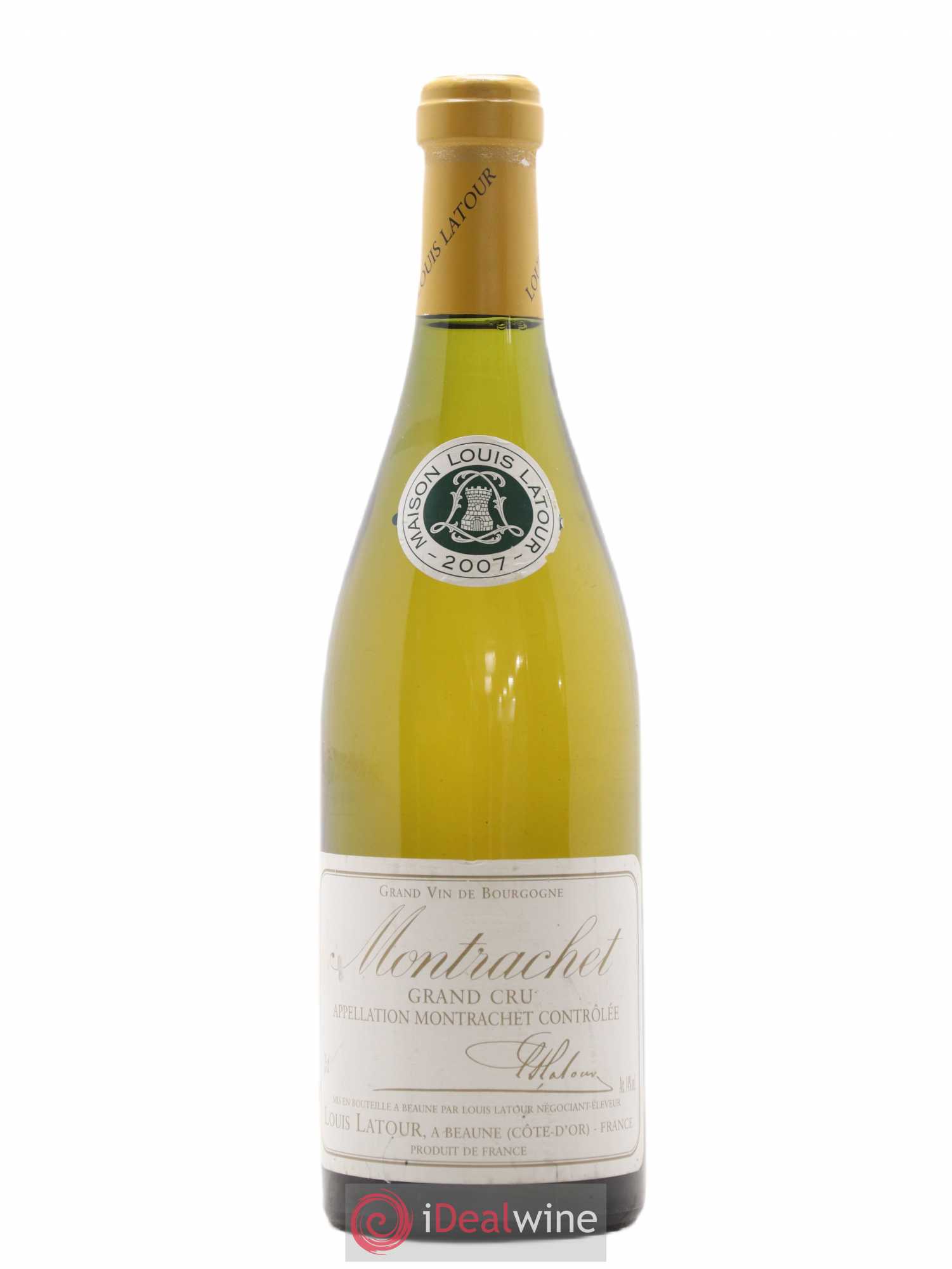 Montrachet Grand Cru Louis Latour (sans prix de réserve) 2007 - Lot de 1 bouteille - 0