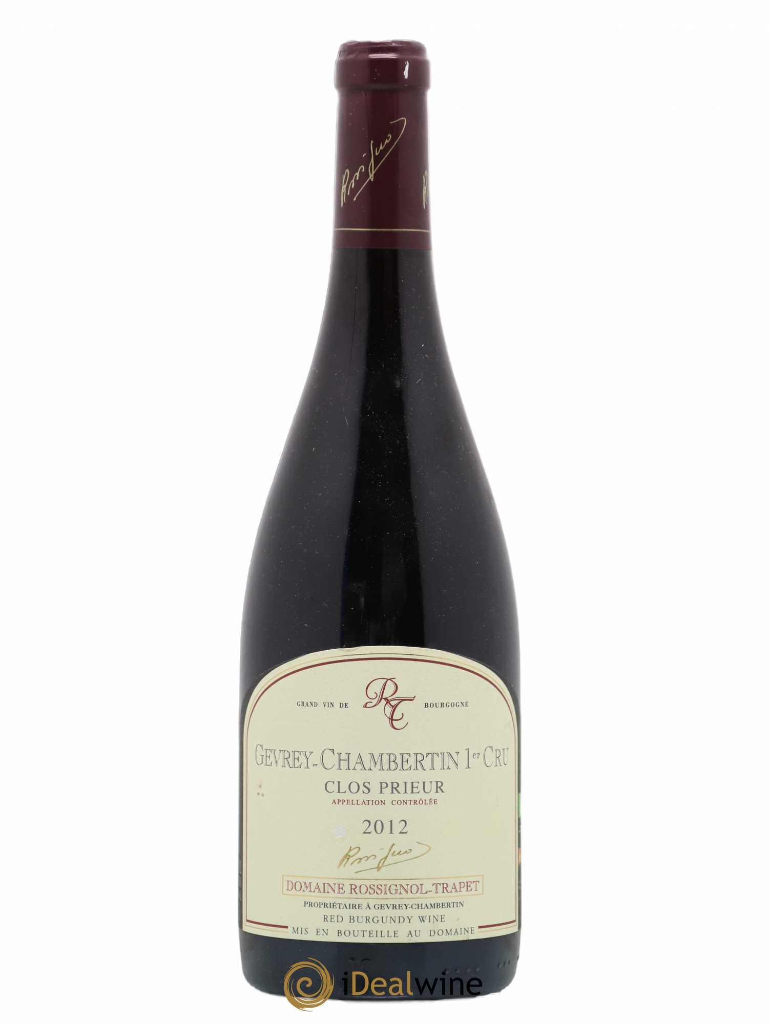 Gevrey-Chambertin 1er Cru Clos Prieur Rossignol-Trapet (Domaine) 2012 - Lot de 1 bouteille - 0