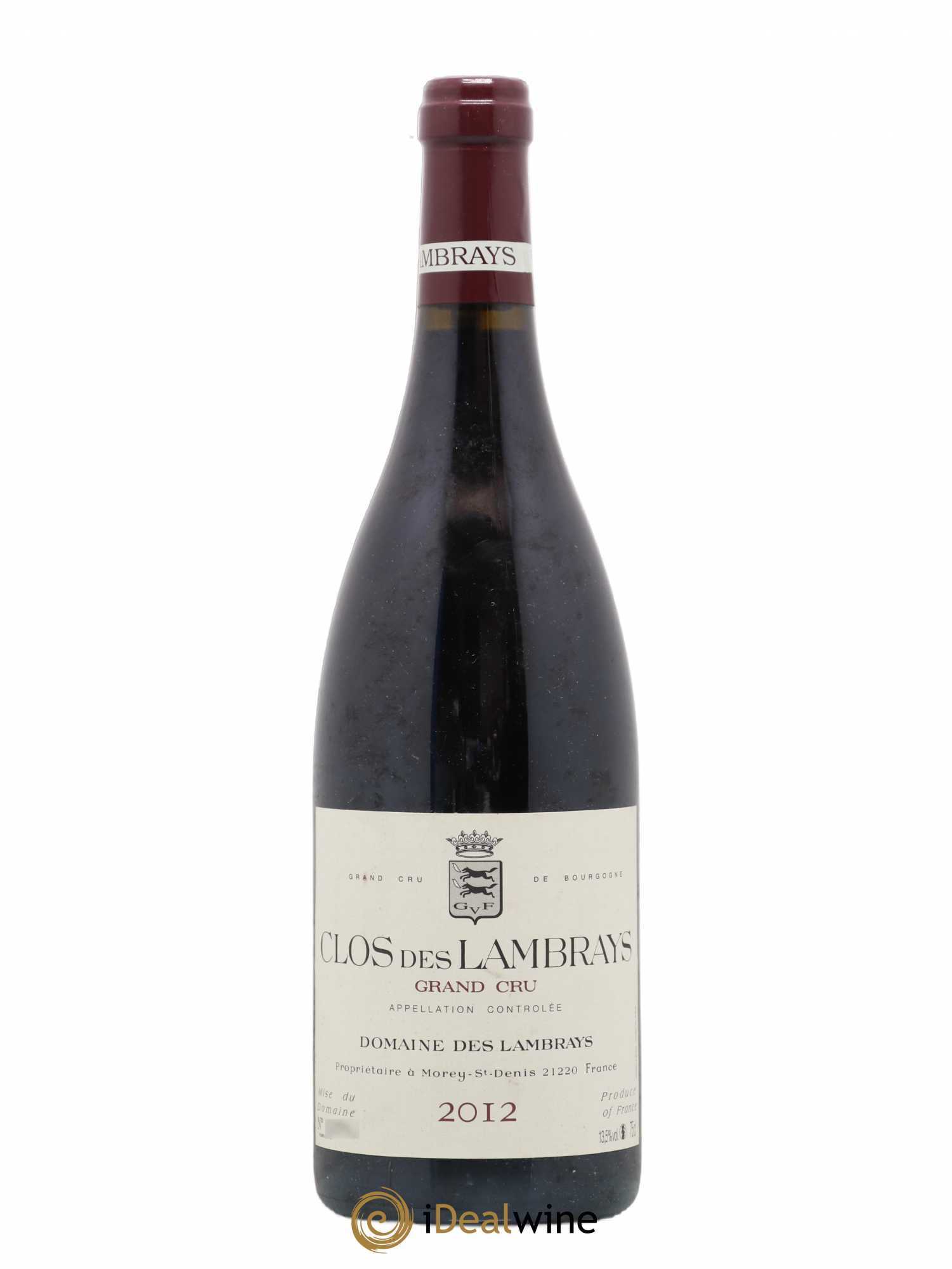 Clos des Lambrays Grand Cru Domaine des Lambrays 2012 - Lot de 1 bouteille - 0