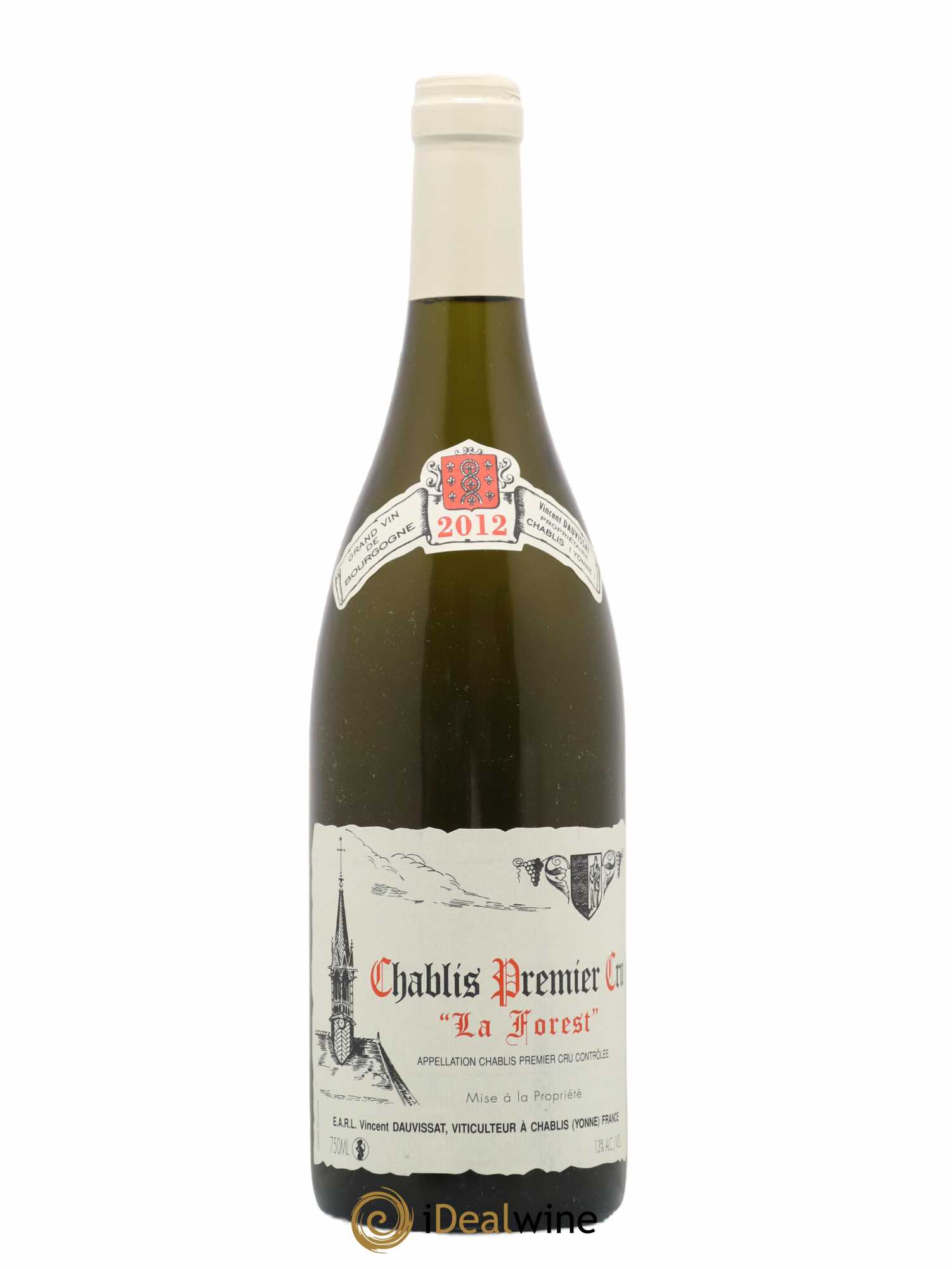 Chablis 1er Cru La Forest Vincent Dauvissat (Domaine) 2012 - Lot de 1 bouteille - 0