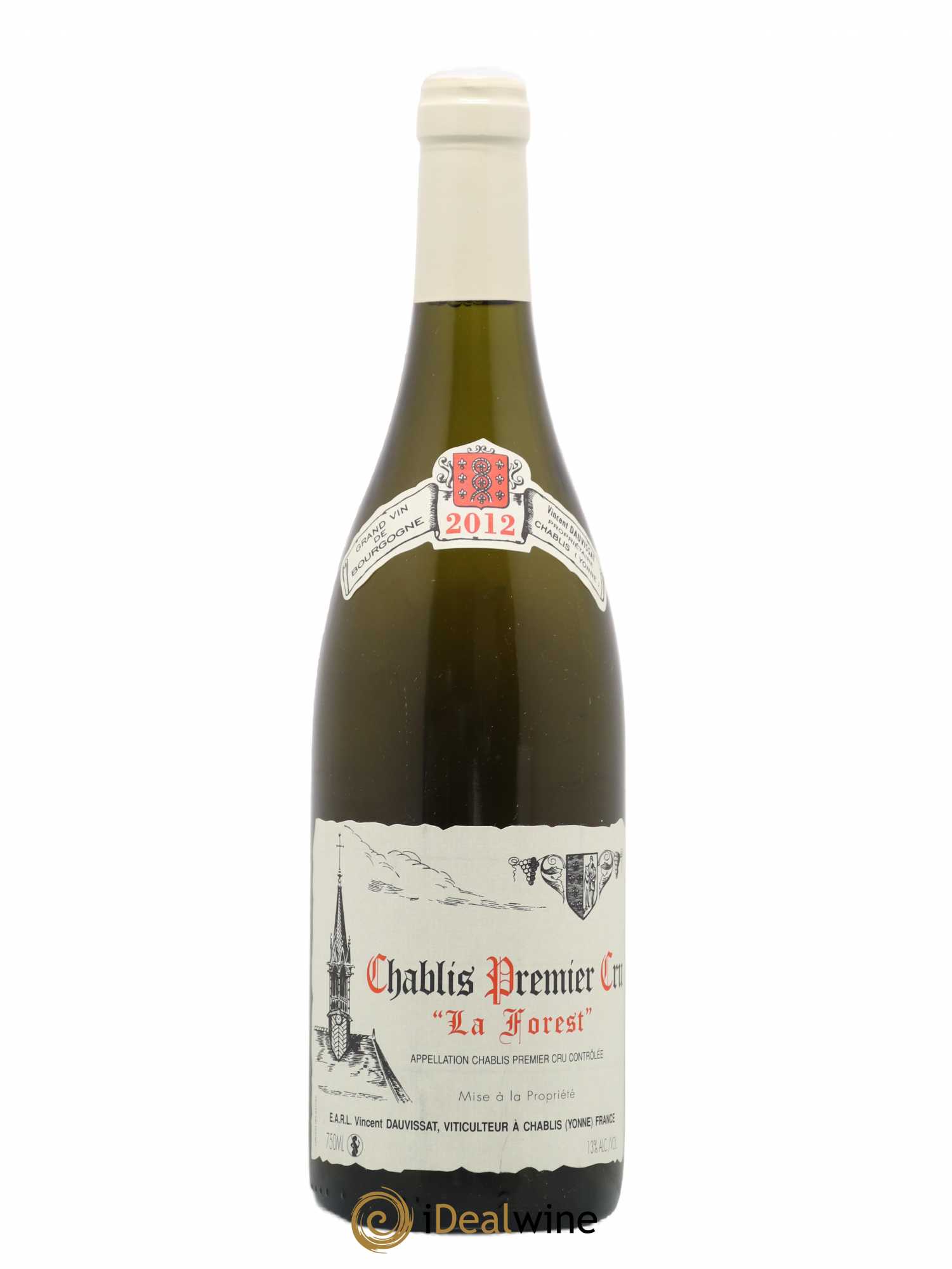Chablis 1er Cru La Forest Vincent Dauvissat (Domaine) 2012 - Lot de 1 bouteille - 0