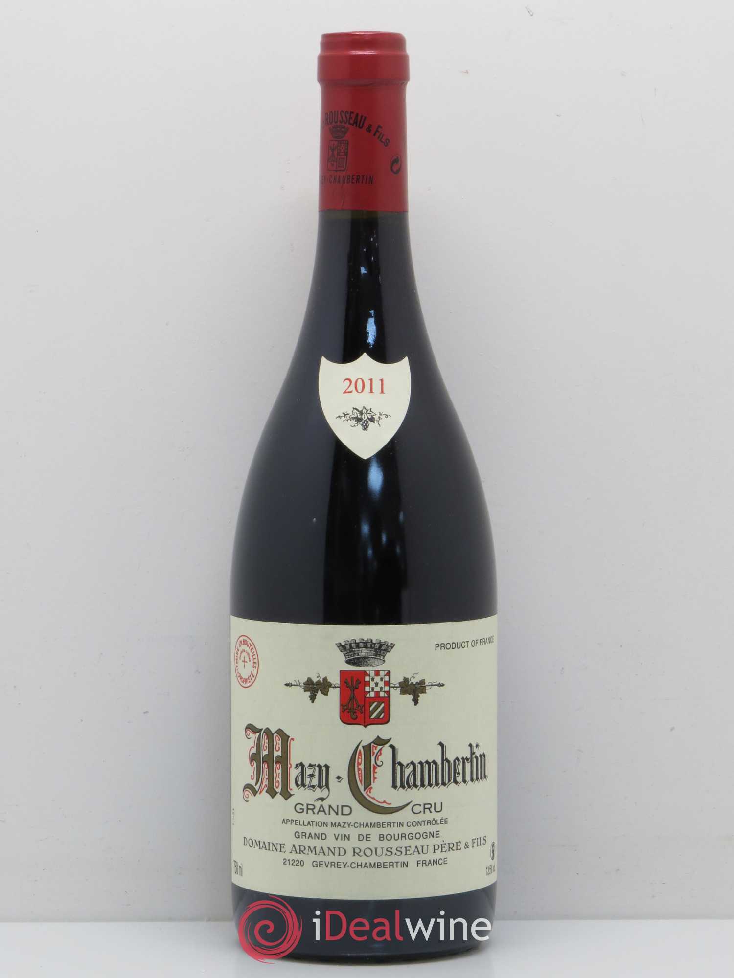 Mazis-Chambertin Grand Cru Armand Rousseau (Domaine) 2011 - Lot de 1 bouteille - 0