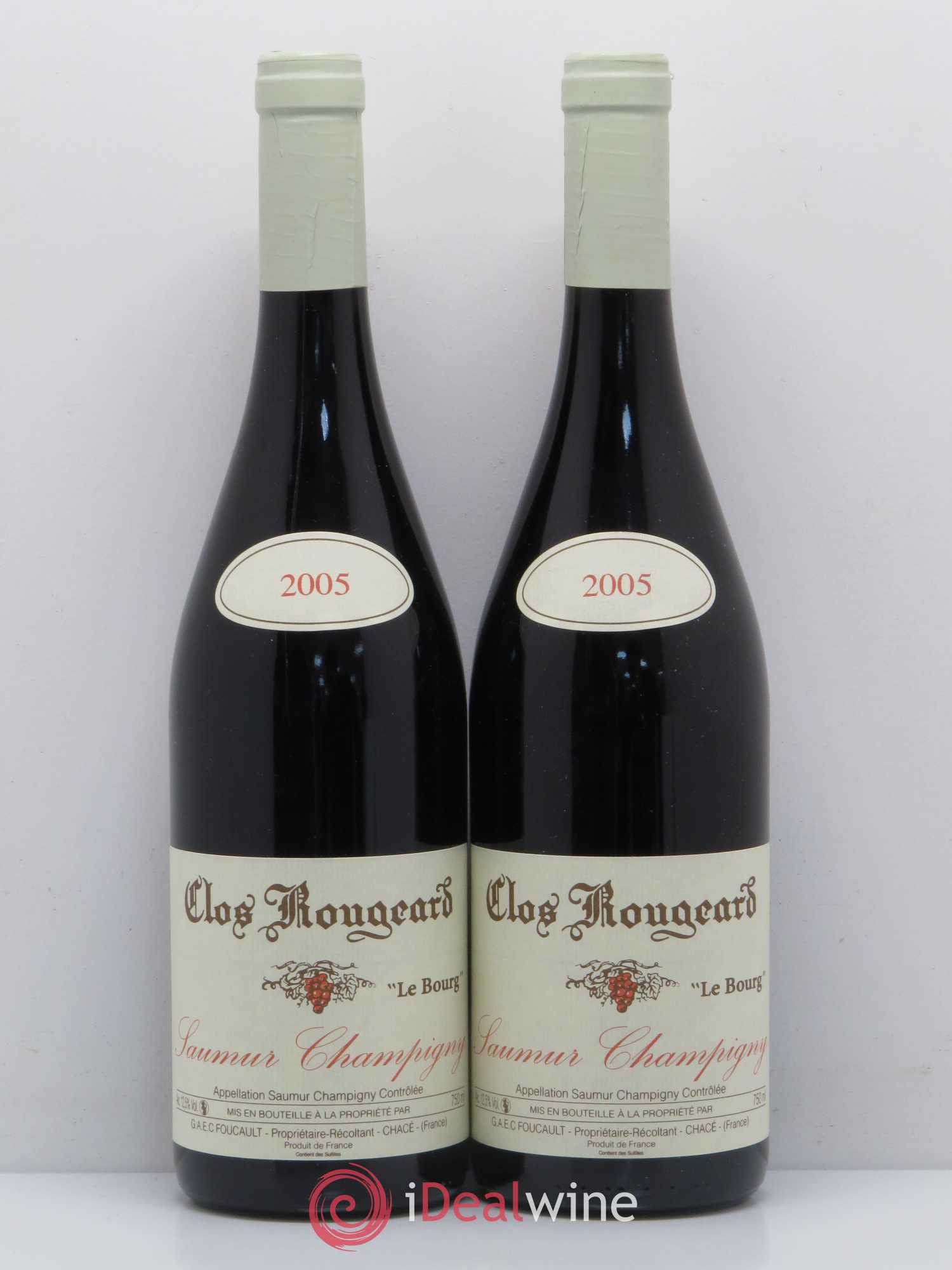 Saumur-Champigny Le Bourg Clos Rougeard 2005 - Lot de 2 bouteilles - 0