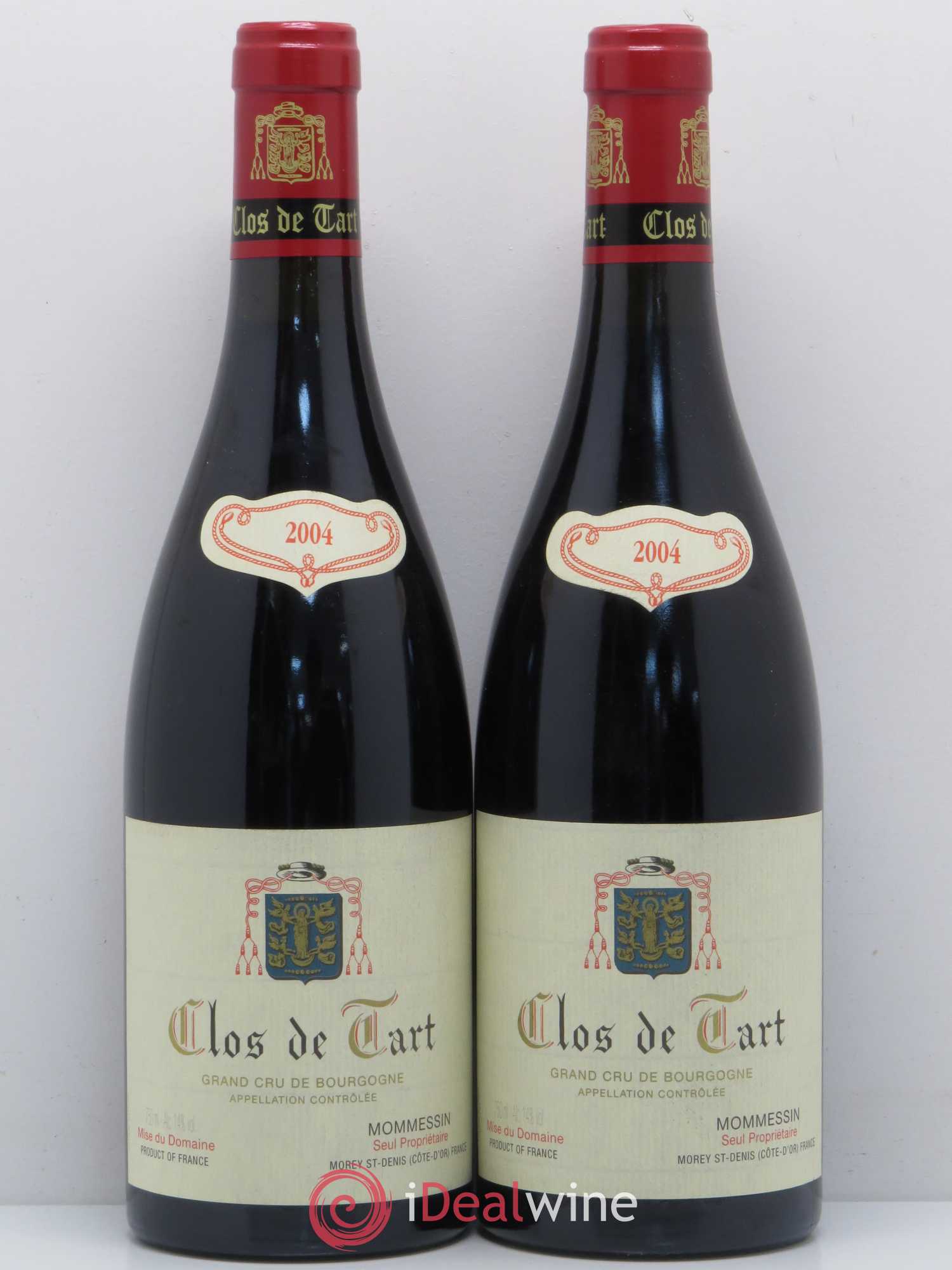 Clos de Tart Grand Cru Clos de Tart 2004 - Lot de 2 bouteilles - 0