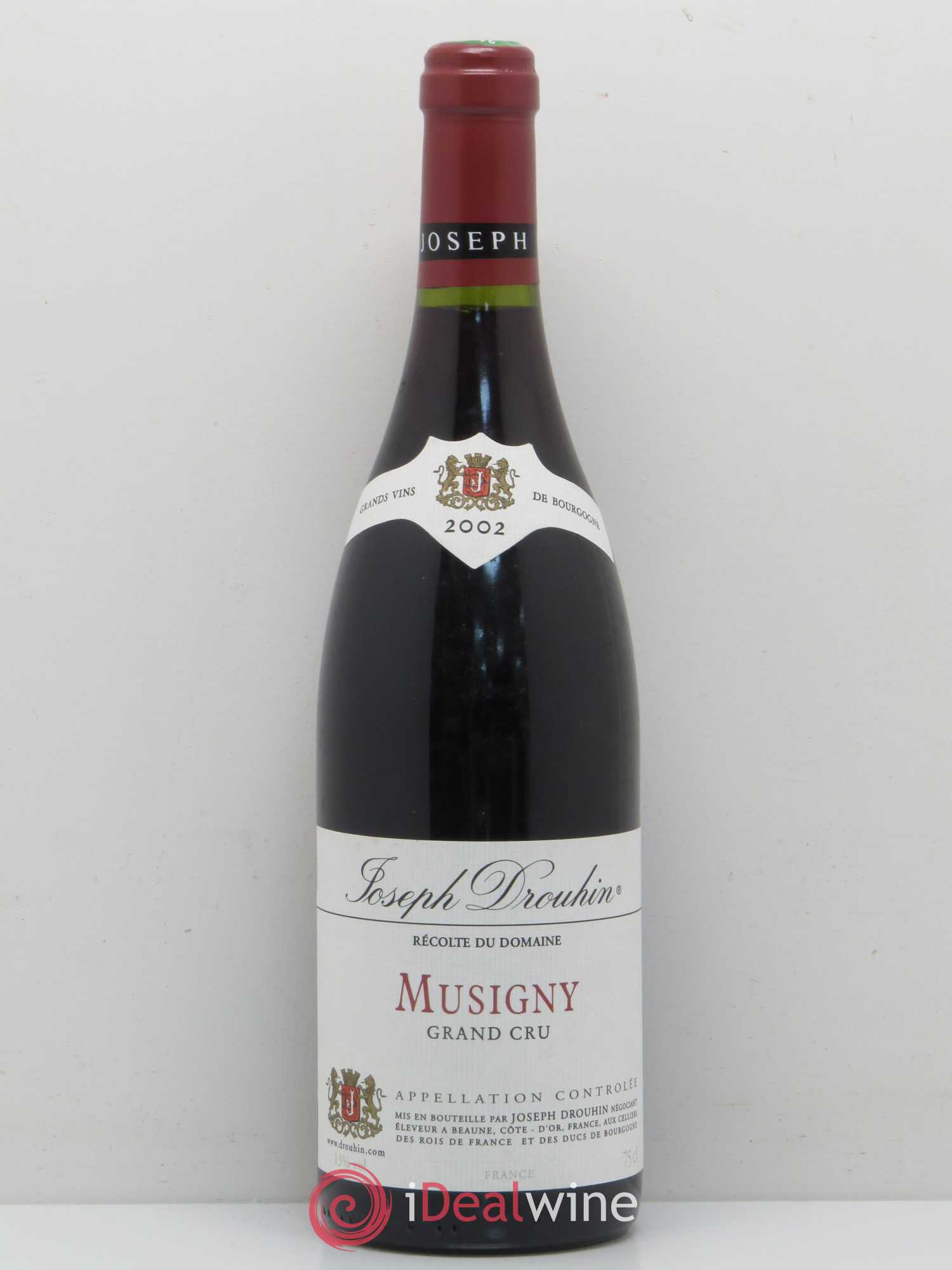Musigny Grand Cru Joseph Drouhin 2002 - Lot de 1 bouteille - 0