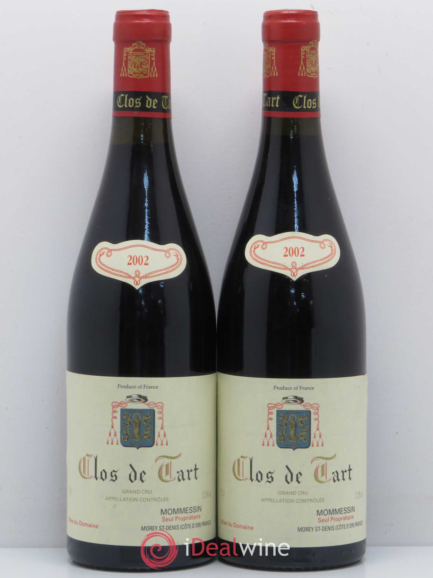 Clos de Tart Grand Cru Clos de Tart 2002 - Lot de 2 bouteilles - 0