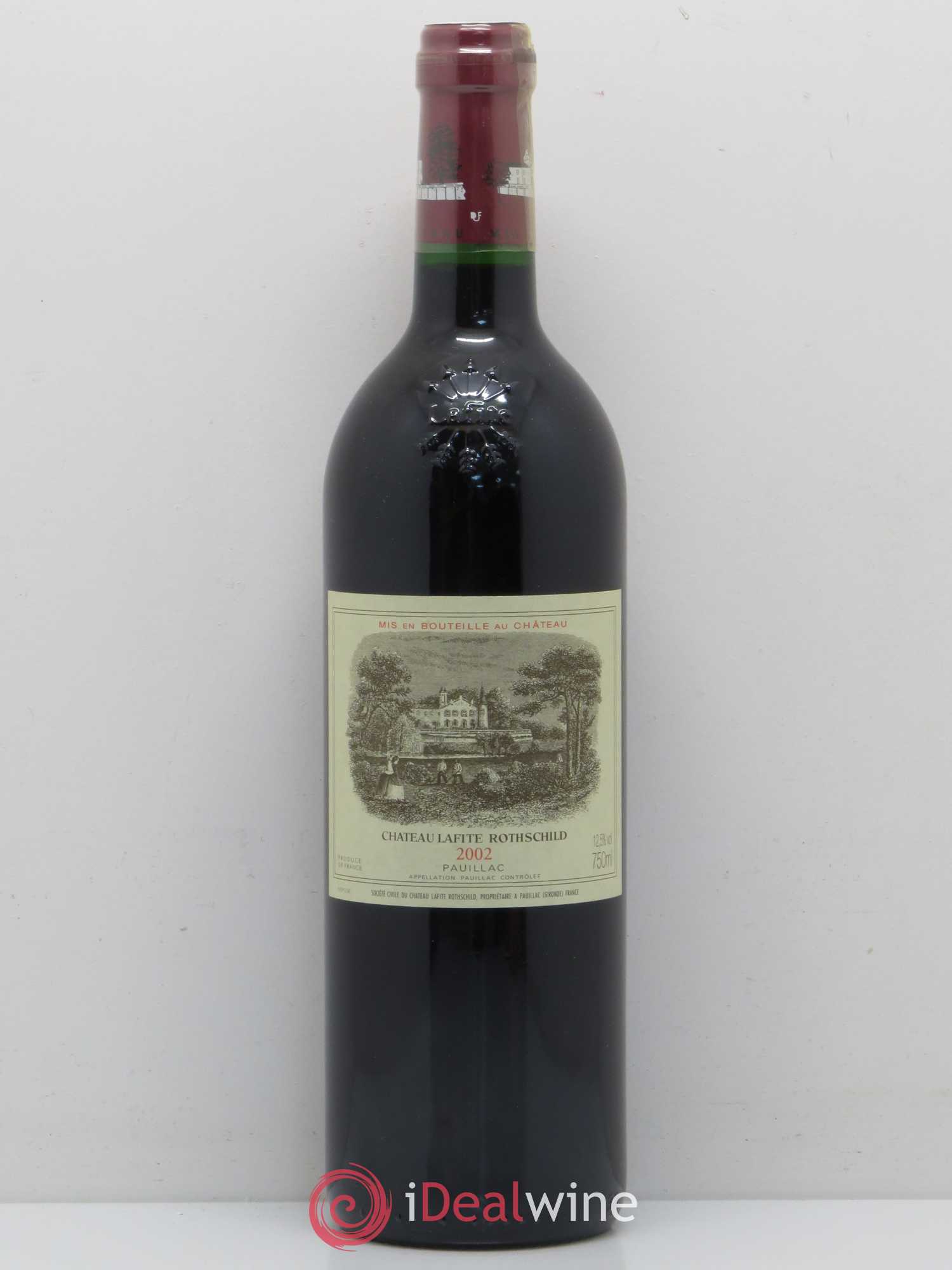 Château Lafite Rothschild 1er Grand Cru Classé 2002 - Lot de 1 bouteille - 0