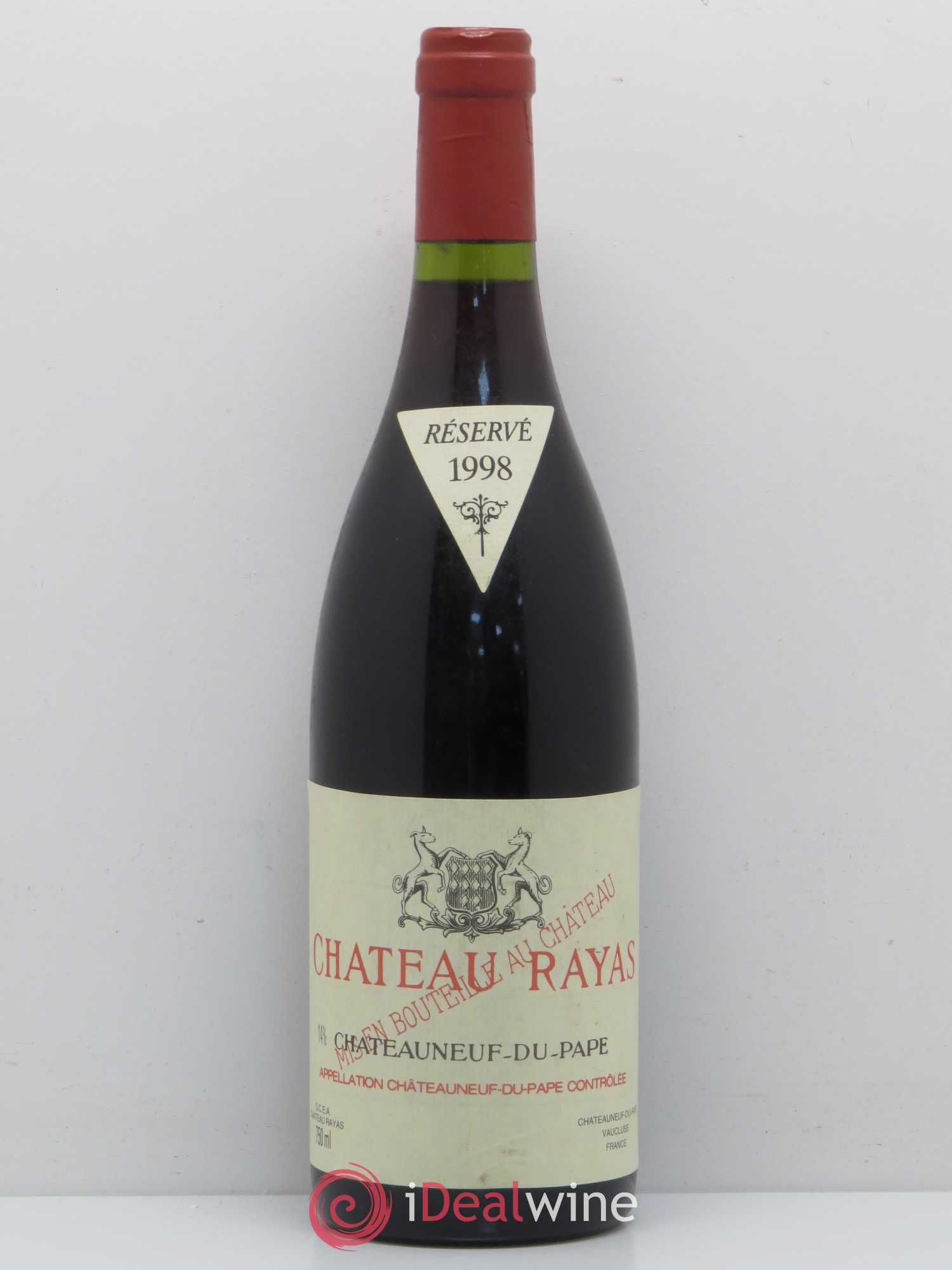 Châteauneuf-du-Pape Château Rayas Emmanuel Reynaud 1998 - Lot de 1 bouteille - 0