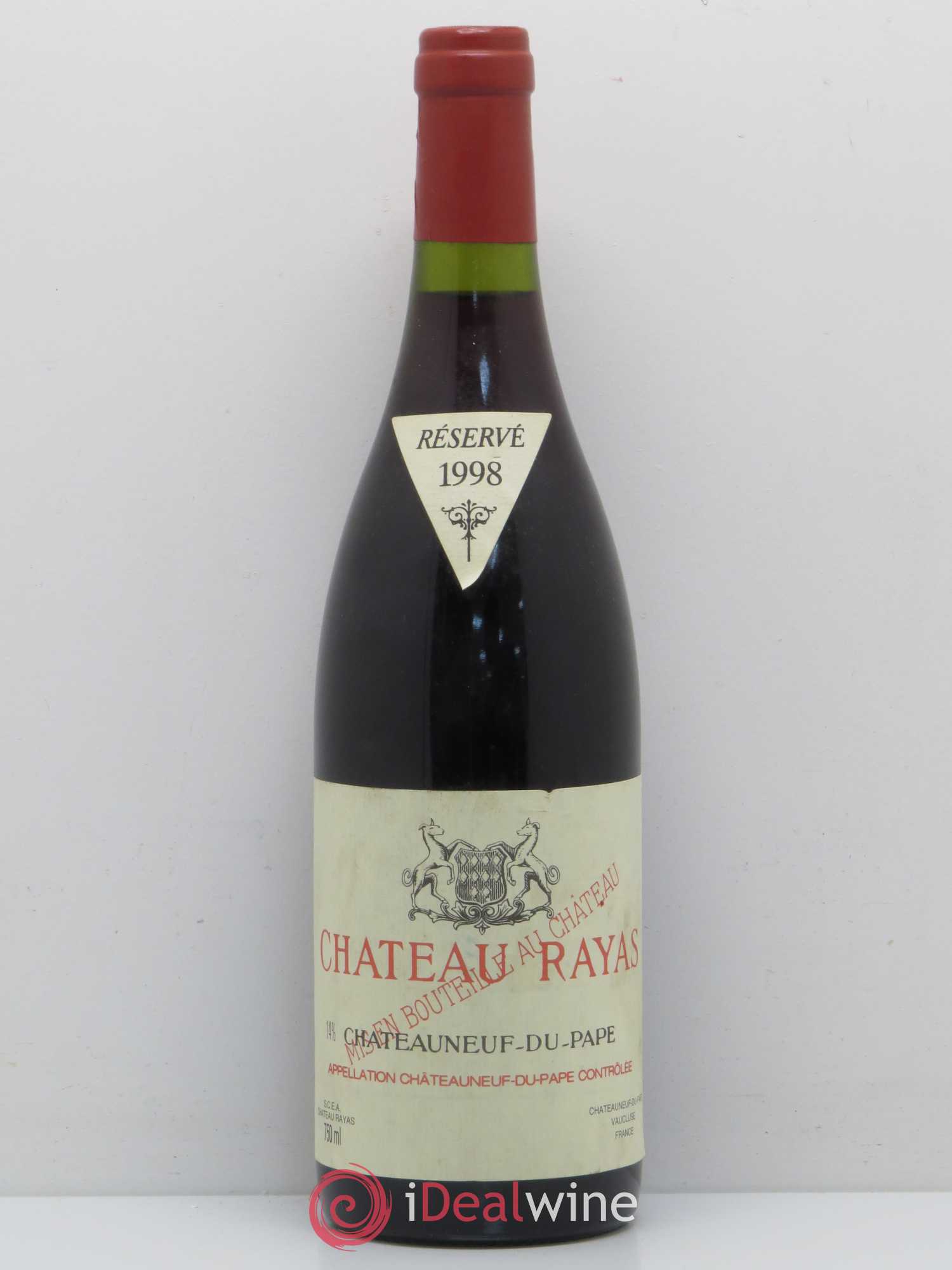 Châteauneuf-du-Pape Château Rayas Emmanuel Reynaud 1998 - Lot de 1 bouteille - 0