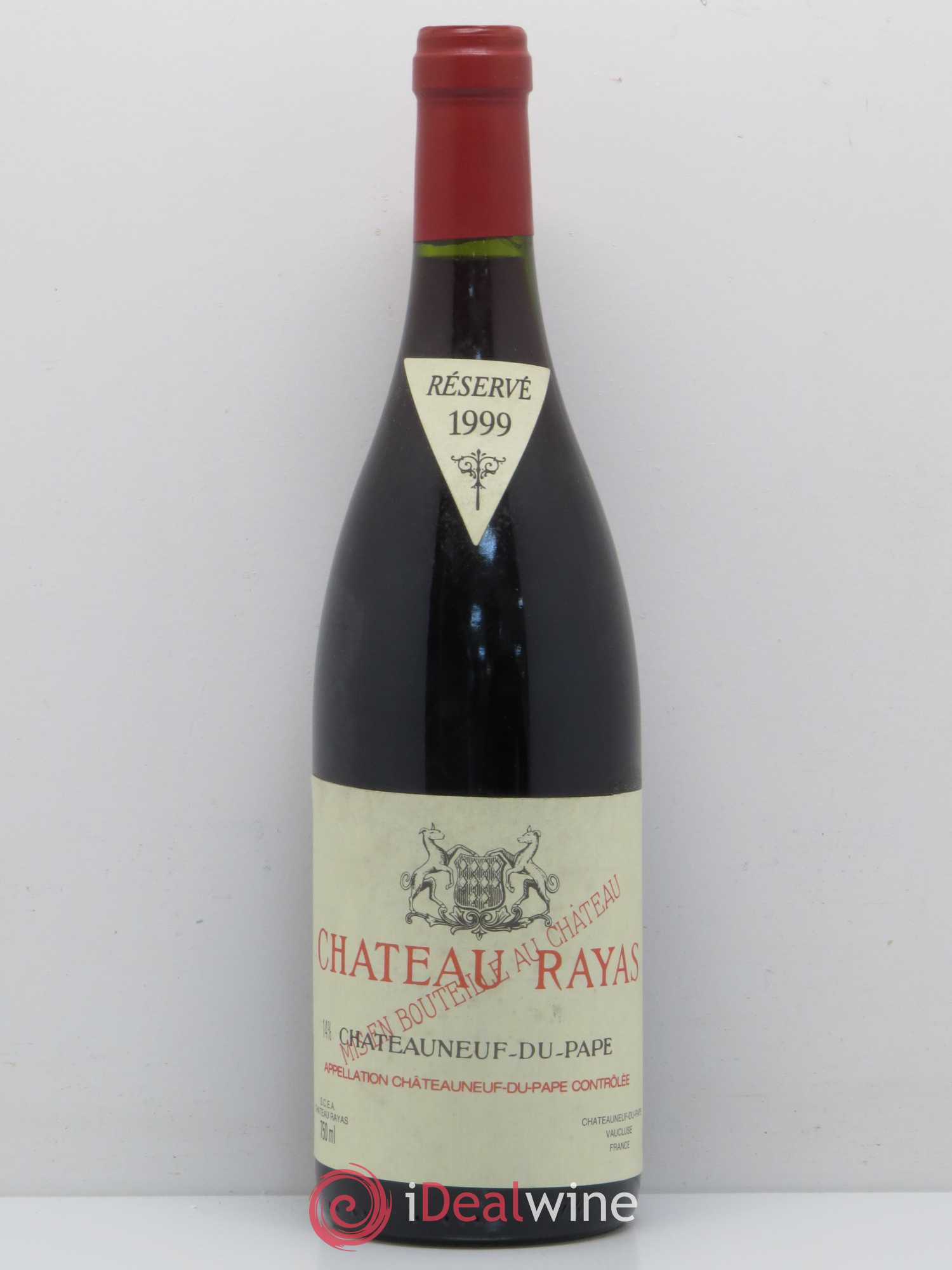 Châteauneuf-du-Pape Château Rayas Emmanuel Reynaud 1999 - Lot de 1 bouteille - 0