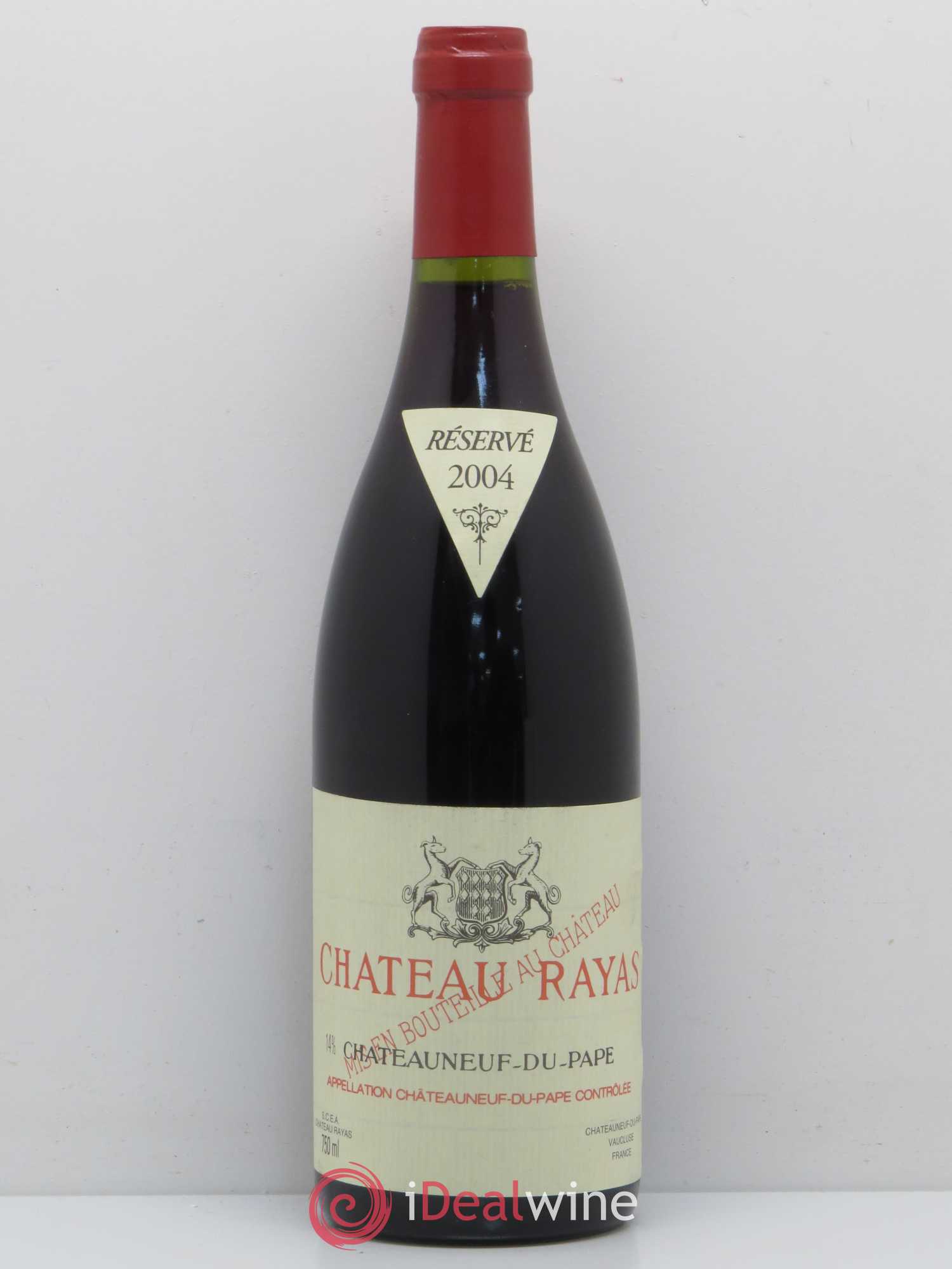 Châteauneuf-du-Pape Château Rayas Emmanuel Reynaud 2004 - Lot de 1 bouteille - 0