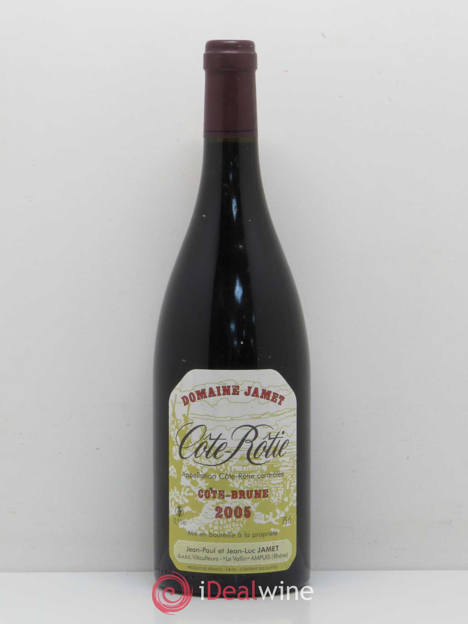 Côte-Rôtie Côte Brune Jamet (Domaine) 2005 - Lot de 1 bouteille - 0