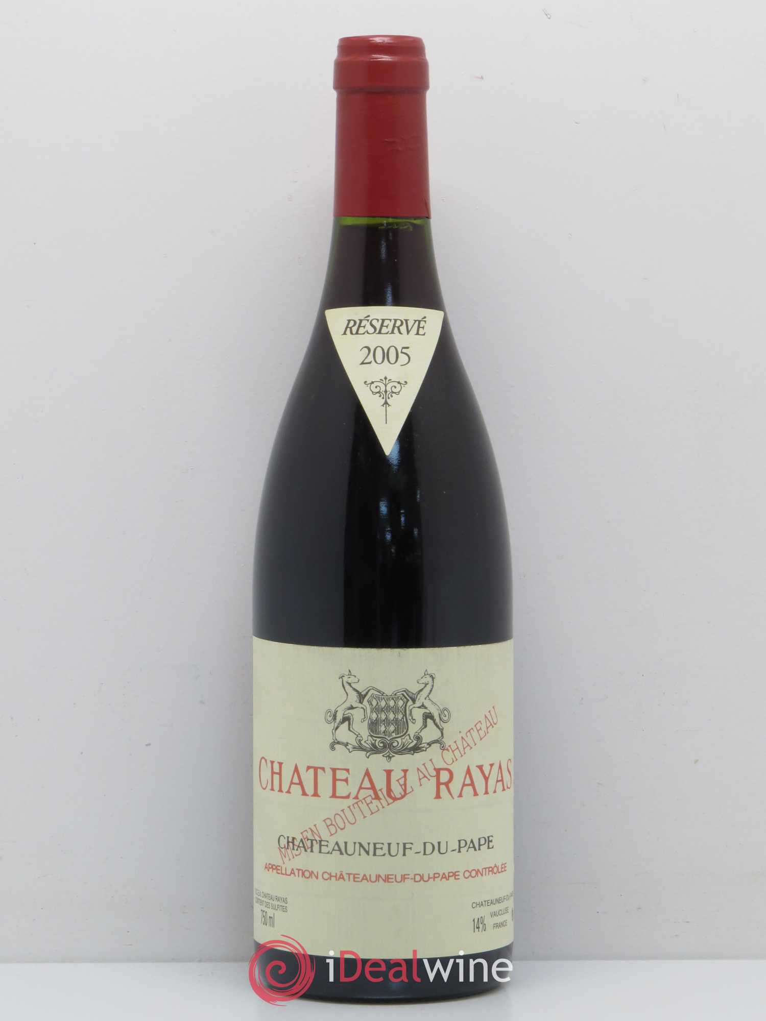 Châteauneuf-du-Pape Château Rayas Emmanuel Reynaud 2005 - Lot de 1 bouteille - 0