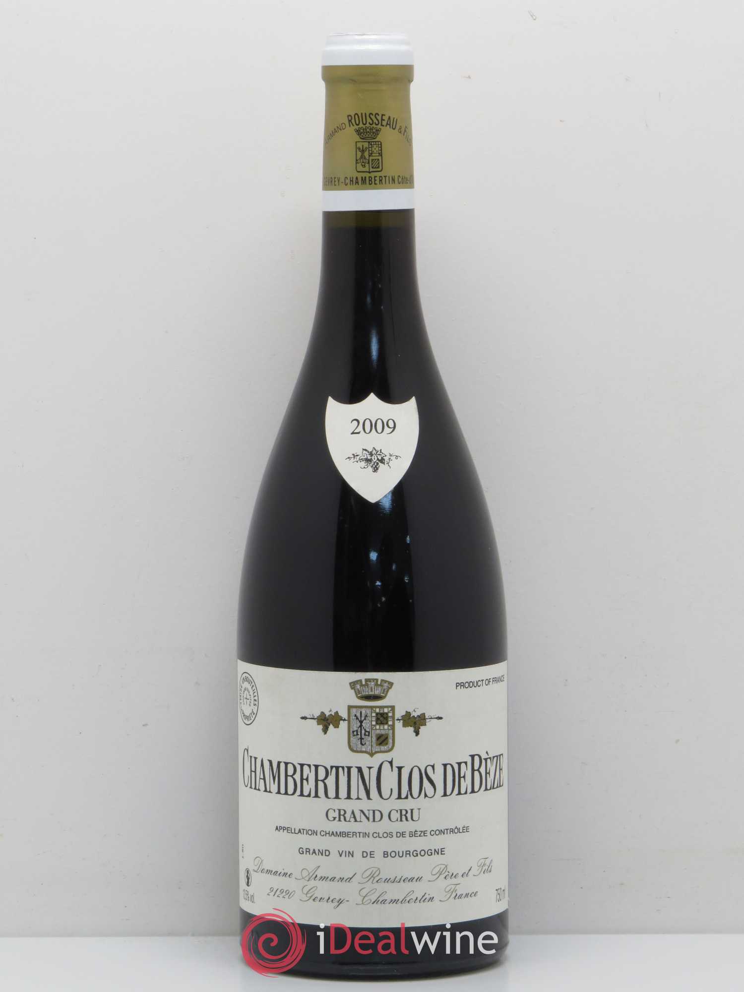 Chambertin Clos de Bèze Grand Cru Armand Rousseau (Domaine) 2009 - Lot de 1 bouteille - 0