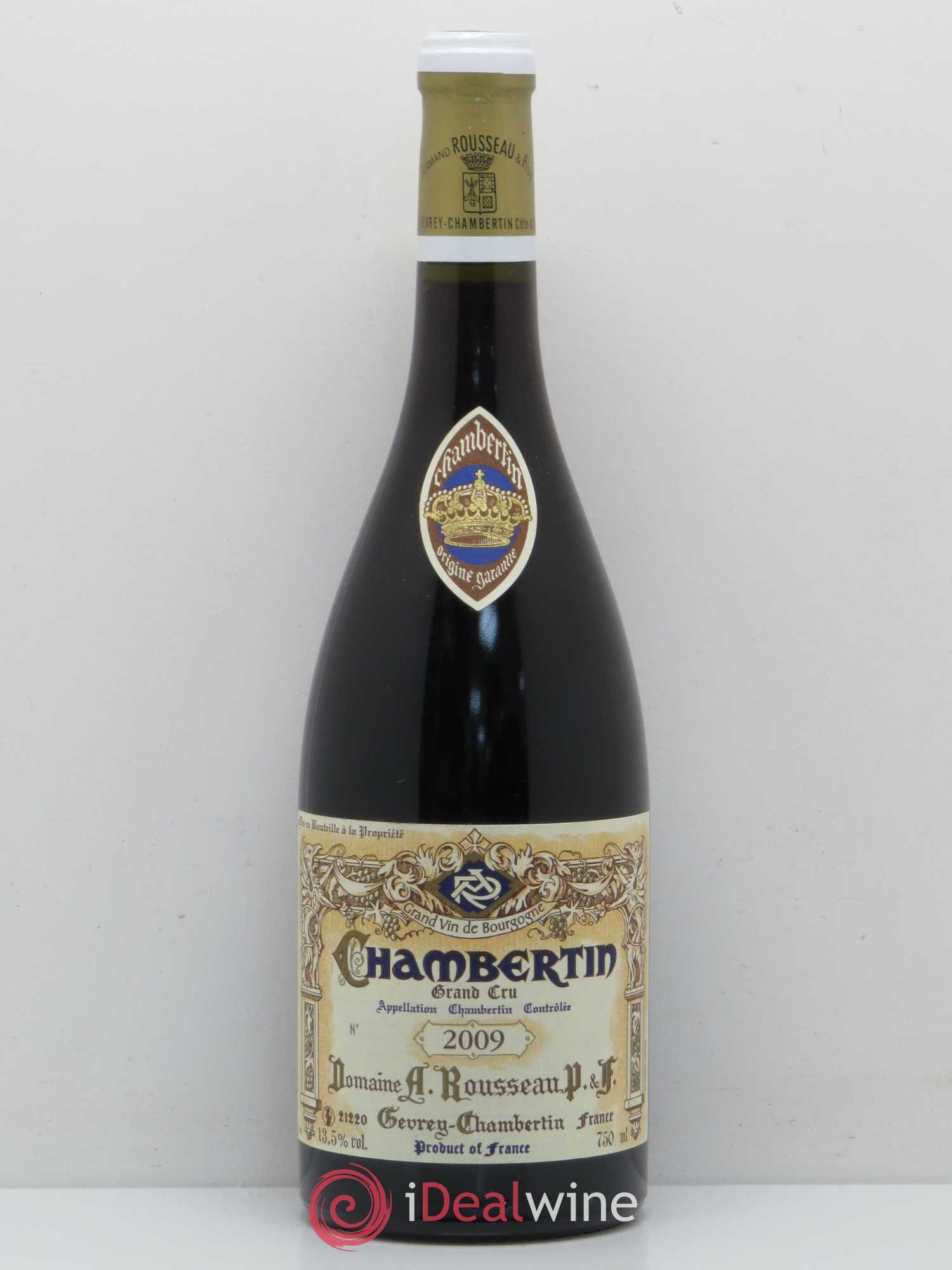 Chambertin Grand Cru Armand Rousseau (Domaine) 2009 - Lot de 1 bouteille - 0