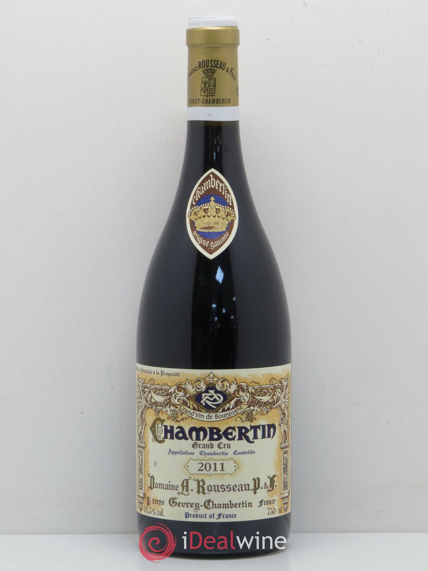 Chambertin Grand Cru Armand Rousseau (Domaine) 2011 - Lot de 1 bouteille - 0