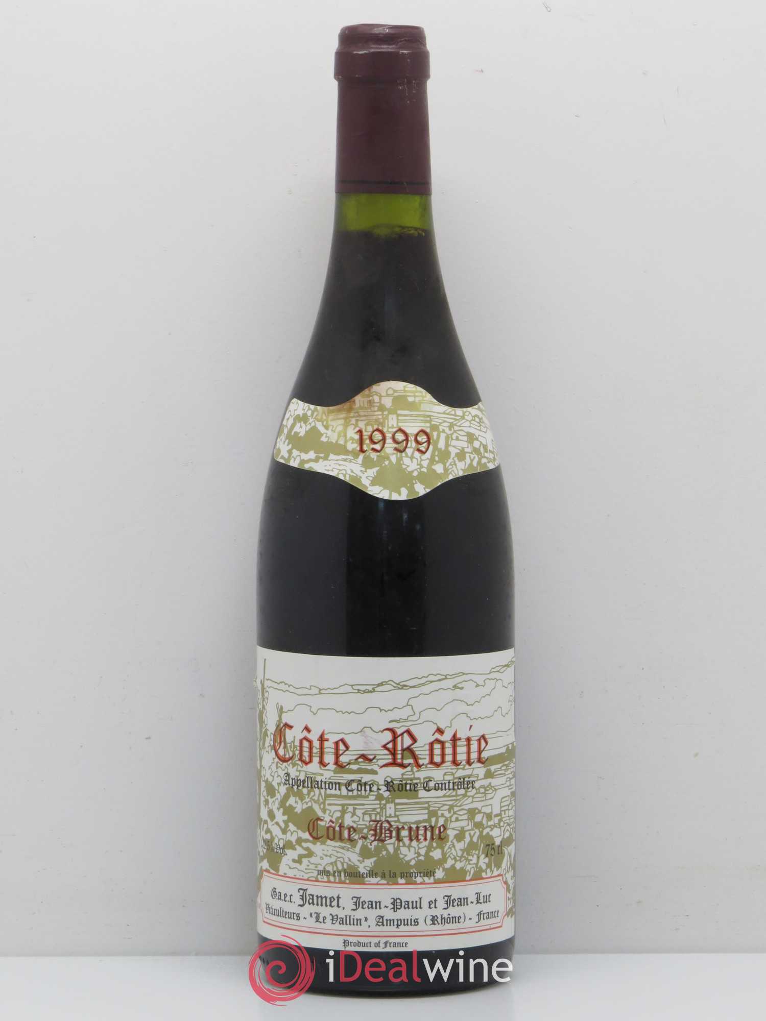Côte-Rôtie Côte Brune Jamet (Domaine) 1999 - Lot de 1 bouteille - 0