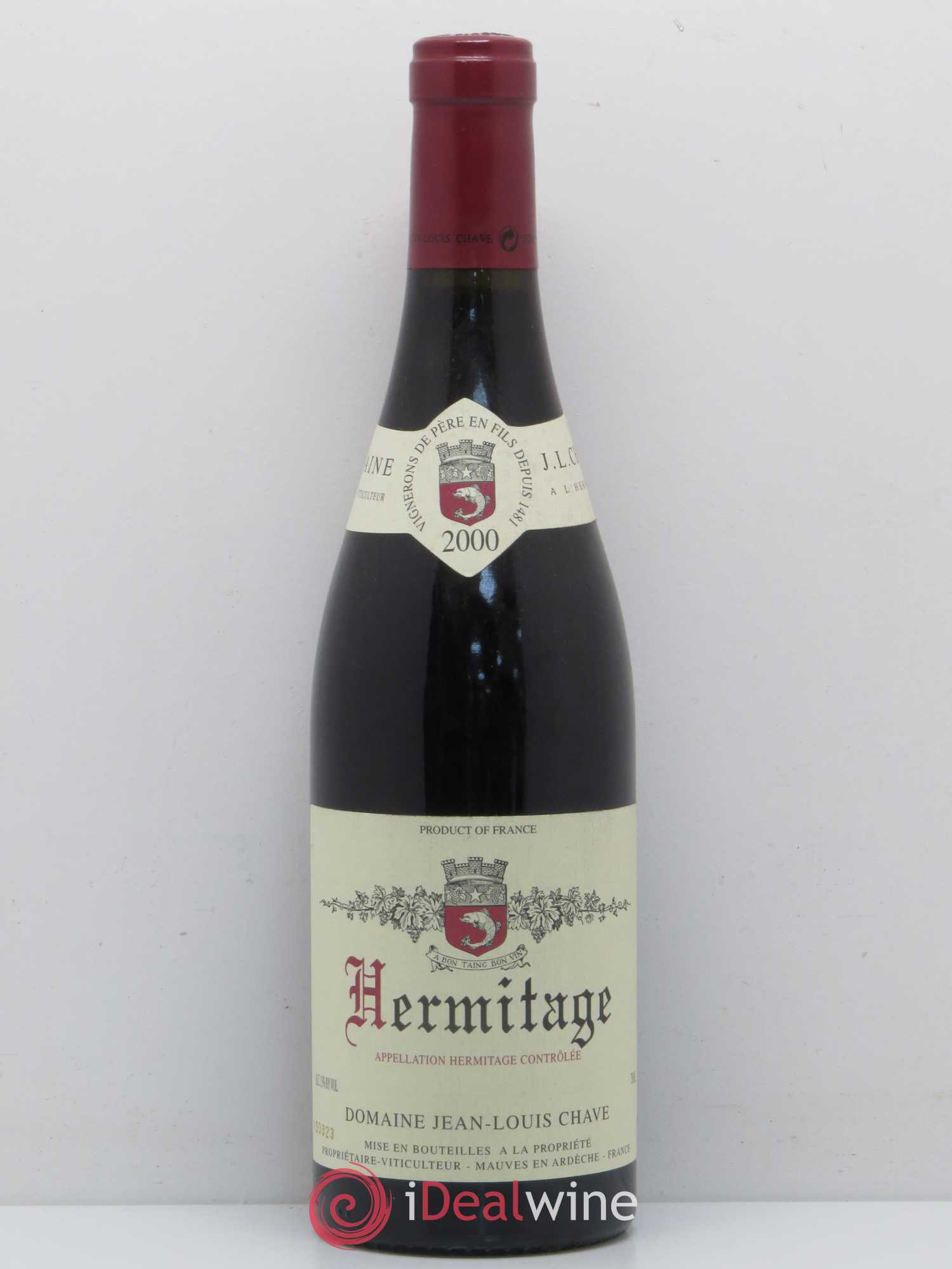 Hermitage Jean-Louis Chave 2000 - Lot de 1 bouteille - 0