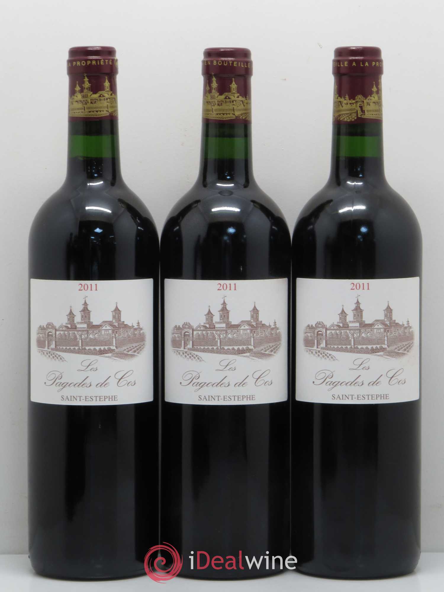 Les Pagodes de Cos Second Vin 2011 - Lot de 6 bouteilles - 1