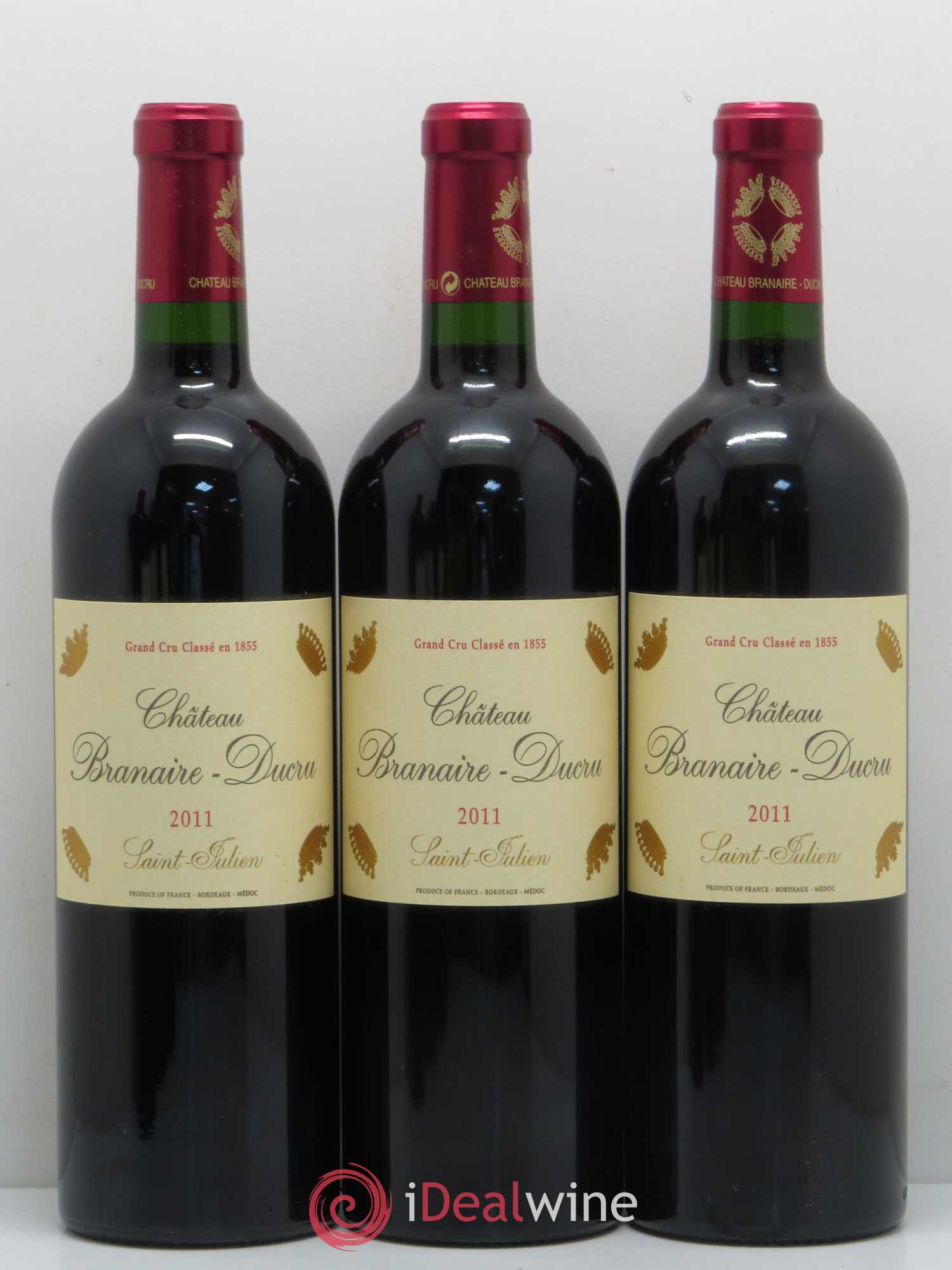 Château Branaire Ducru 4ème Grand Cru Classé 2011 - Lot de 6 bouteilles - 1