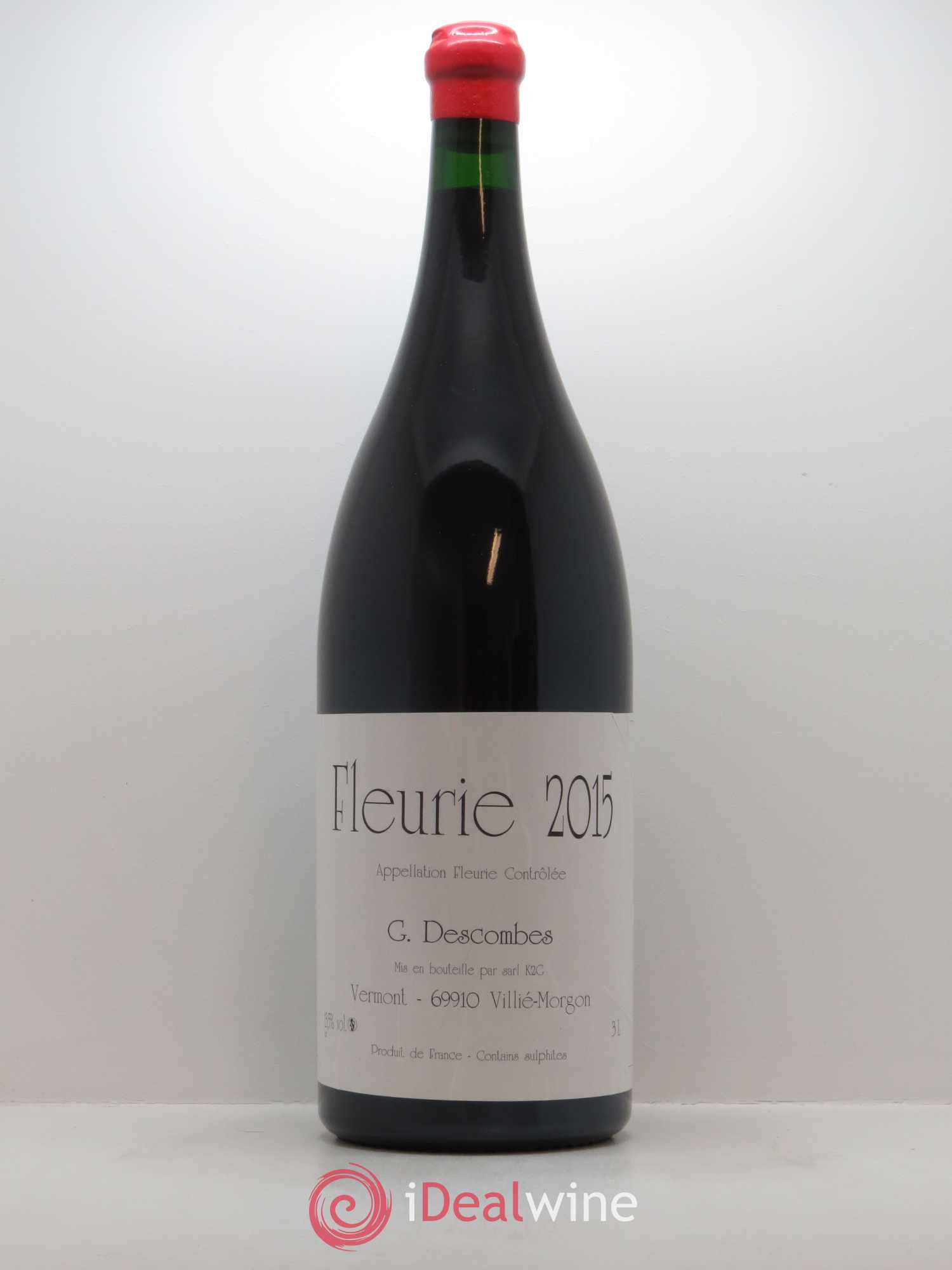 Fleurie Vieilles vignes Georges Descombes (Domaine) 2015 - Lot de 1 double magnum - 0