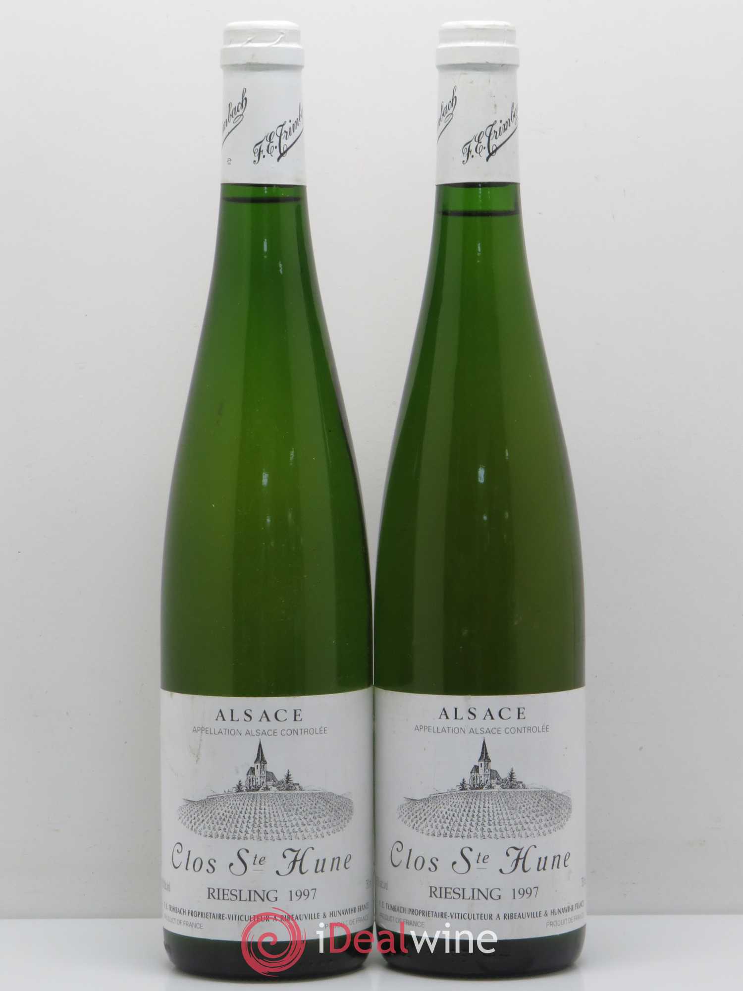 Alsace Riesling Clos Sainte-Hune Trimbach (Domaine) 1997 - Lot de 2 bouteilles - 0