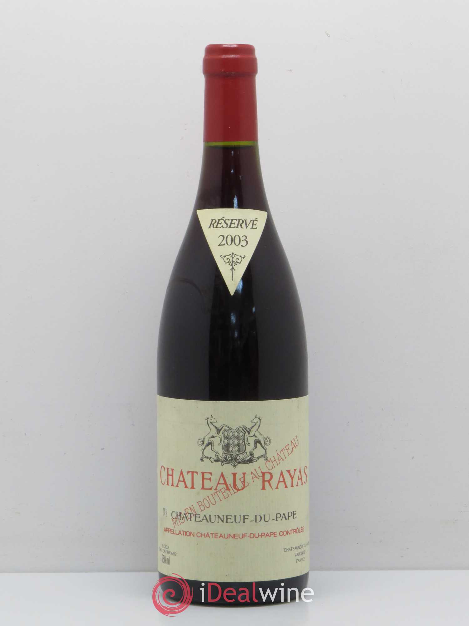 Châteauneuf-du-Pape Château Rayas Emmanuel Reynaud 2003 - Lot de 1 bouteille - 0