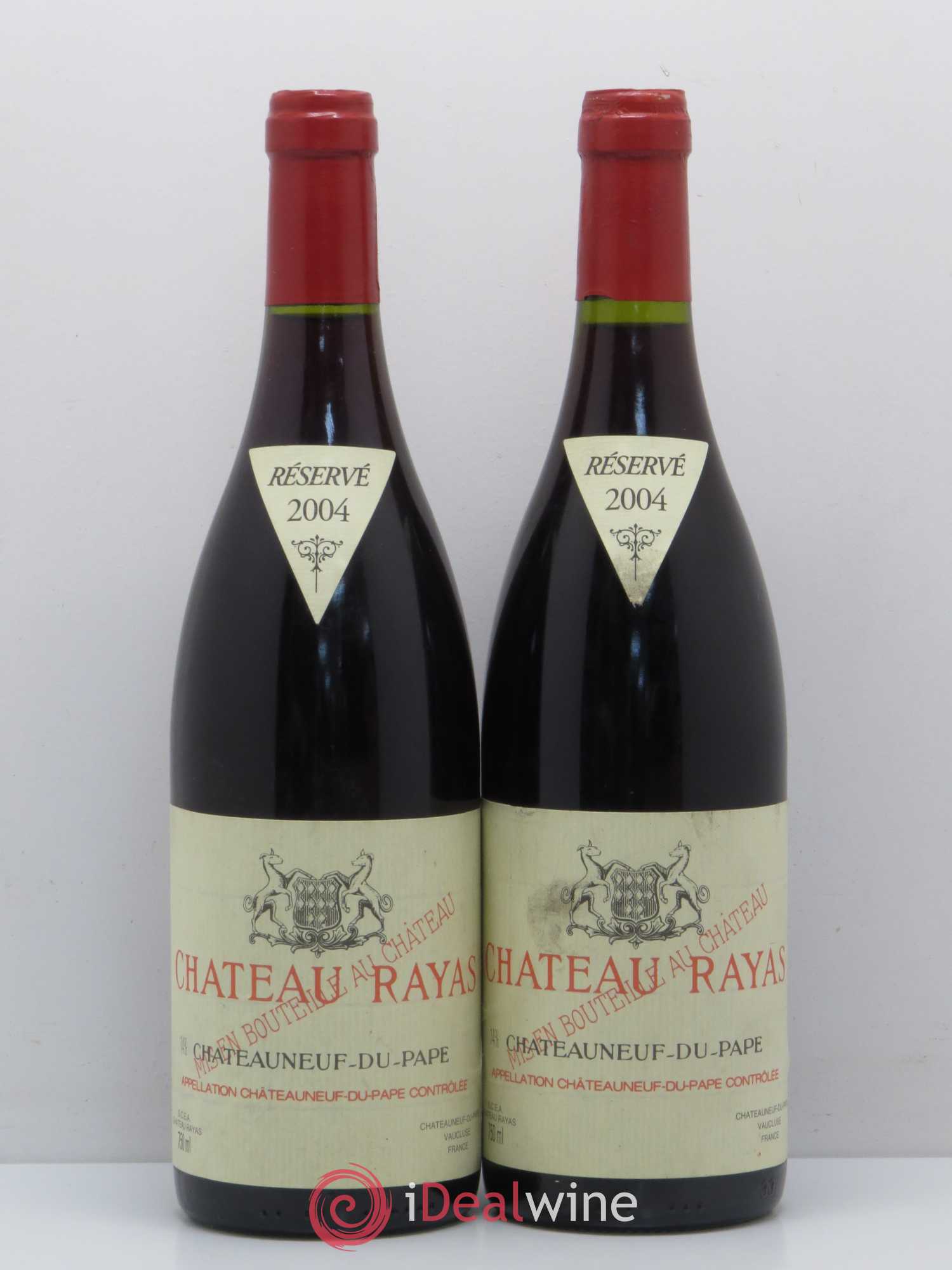 Châteauneuf-du-Pape Château Rayas Emmanuel Reynaud 2004 - Lot de 2 bouteilles - 0