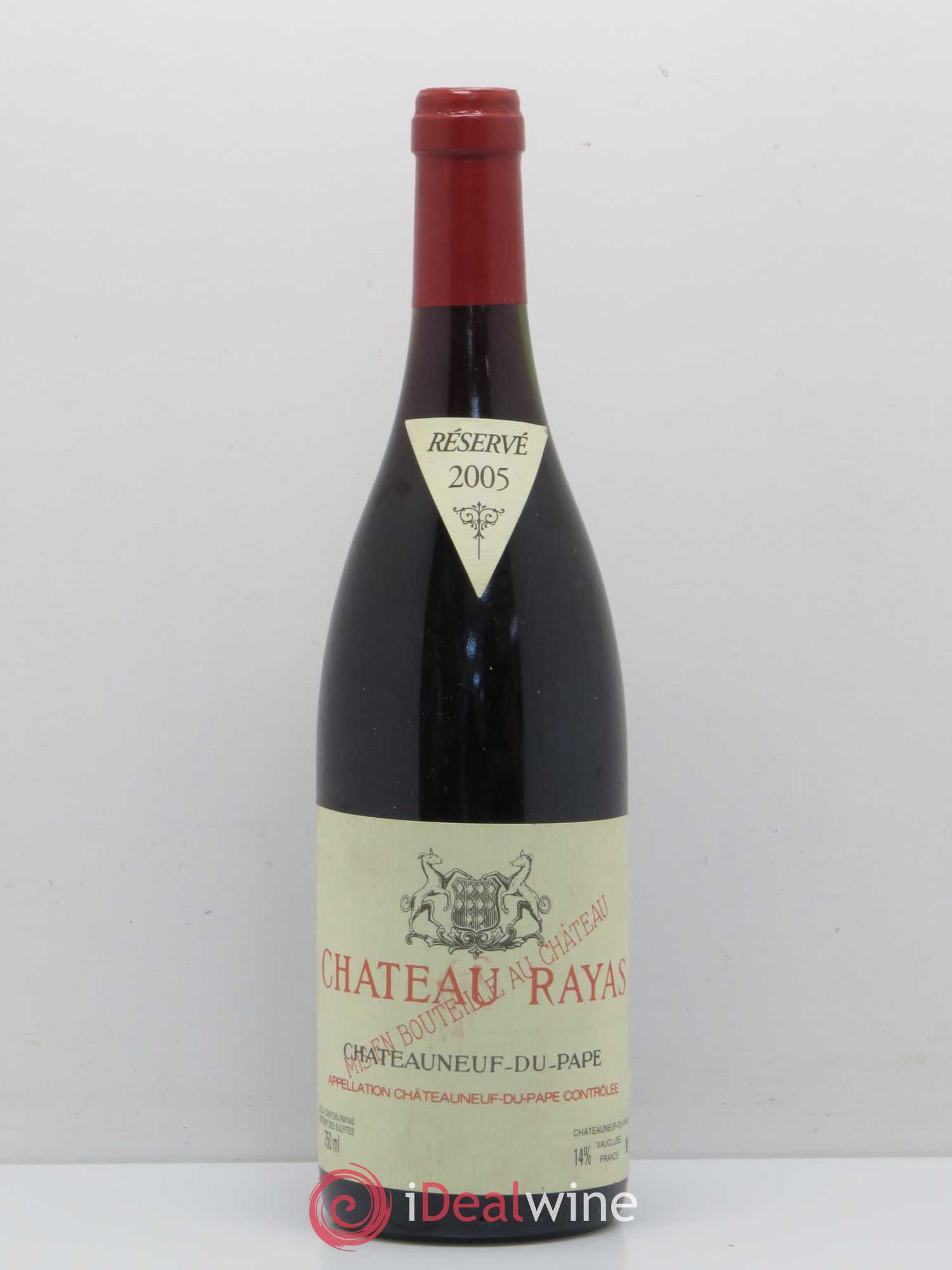 Châteauneuf-du-Pape Château Rayas Emmanuel Reynaud 2005 - Lot de 1 bouteille - 0