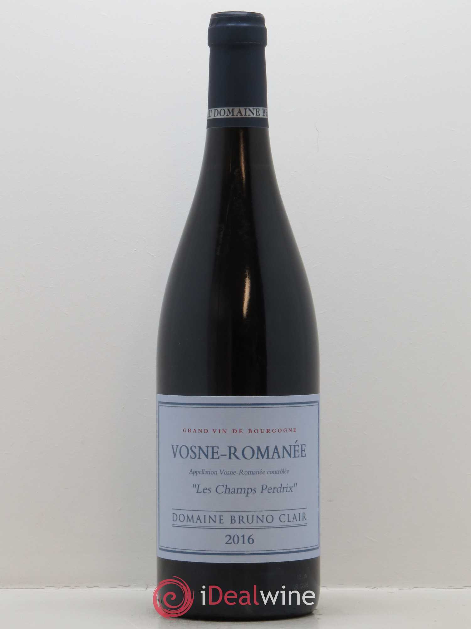 Vosne-Romanée Les Champs Perdrix Bruno Clair (Domaine) 2016 - Lot de 1 bouteille - 0
