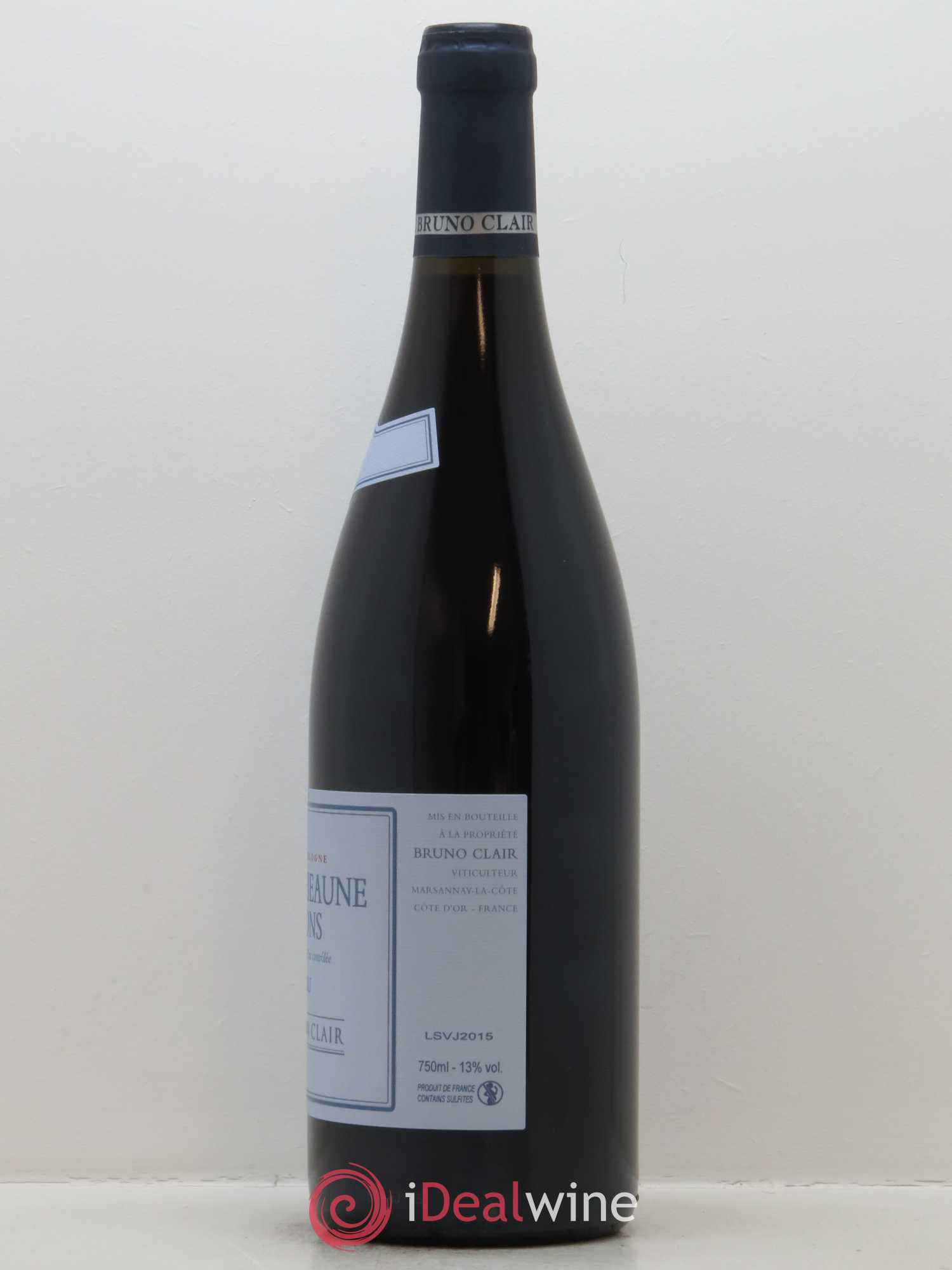 Savigny-lès-Beaune 1er Cru Les Jarrons Bruno Clair (Domaine) 2015 - Lot de 1 bouteille - 1