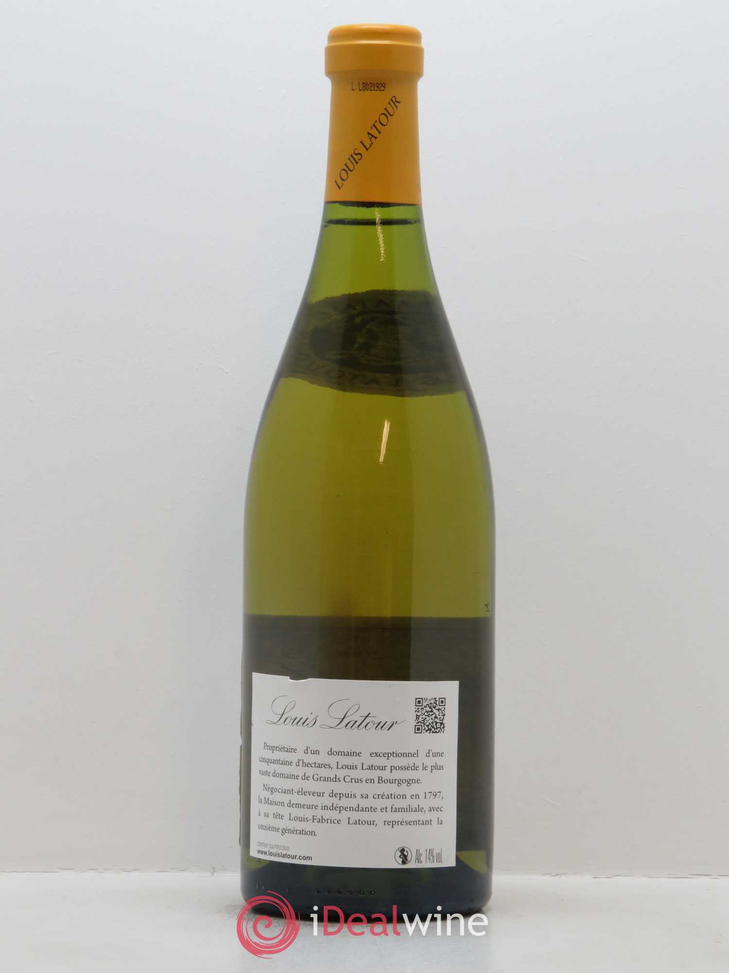 Chevalier-Montrachet Grand Cru Les Demoiselles Louis Latour (CBO unitaire) 2000 - Lot de 1 bouteille - 1