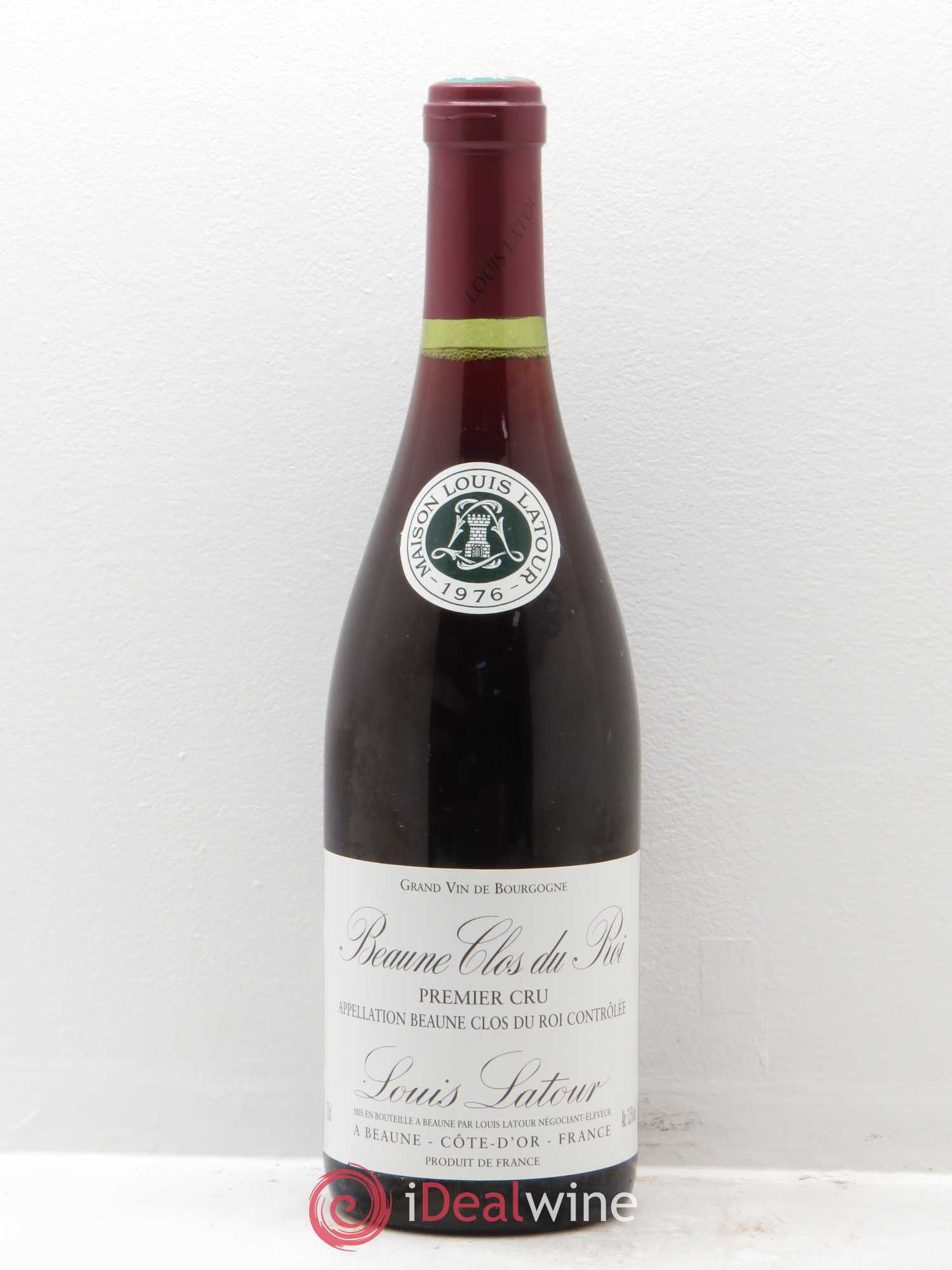 Beaune 1er Cru Clos du Roi Louis Latour 1976 - Lot de 1 bouteille - 0