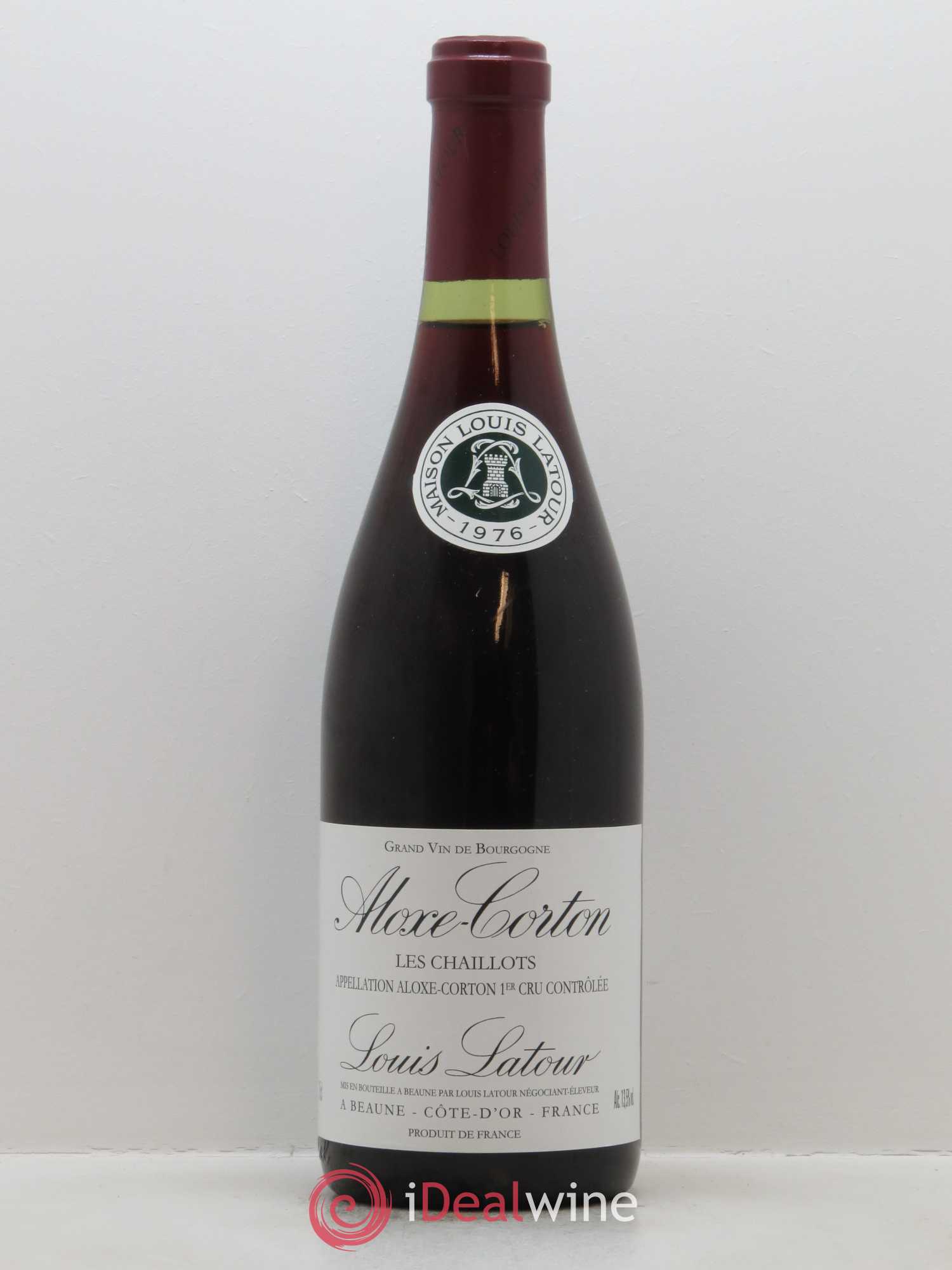 Aloxe-Corton 1er Cru Les Chaillots Louis Latour 1976 - Lot de 1 bouteille - 0