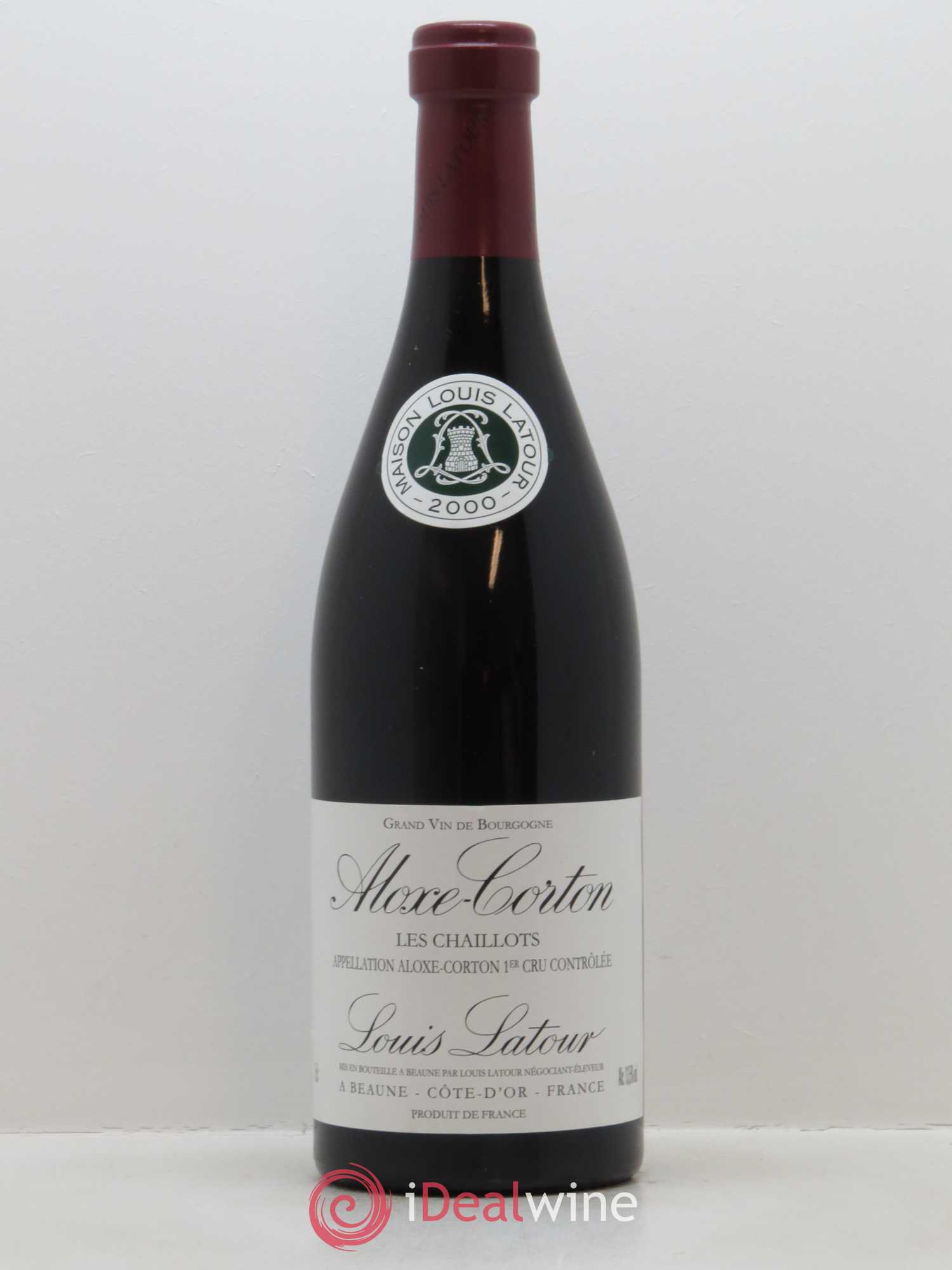 Aloxe-Corton 1er Cru Les Chaillots Louis Latour 2000 - Lot de 1 bouteille - 0
