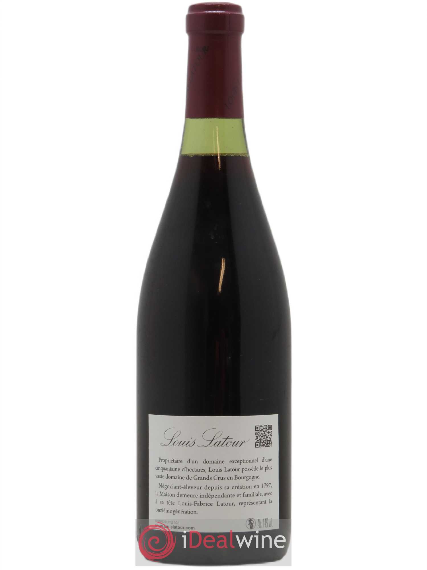 Corton Grand Cru Clos du Roi Louis Latour 1976 - Lot de 1 bouteille - 1