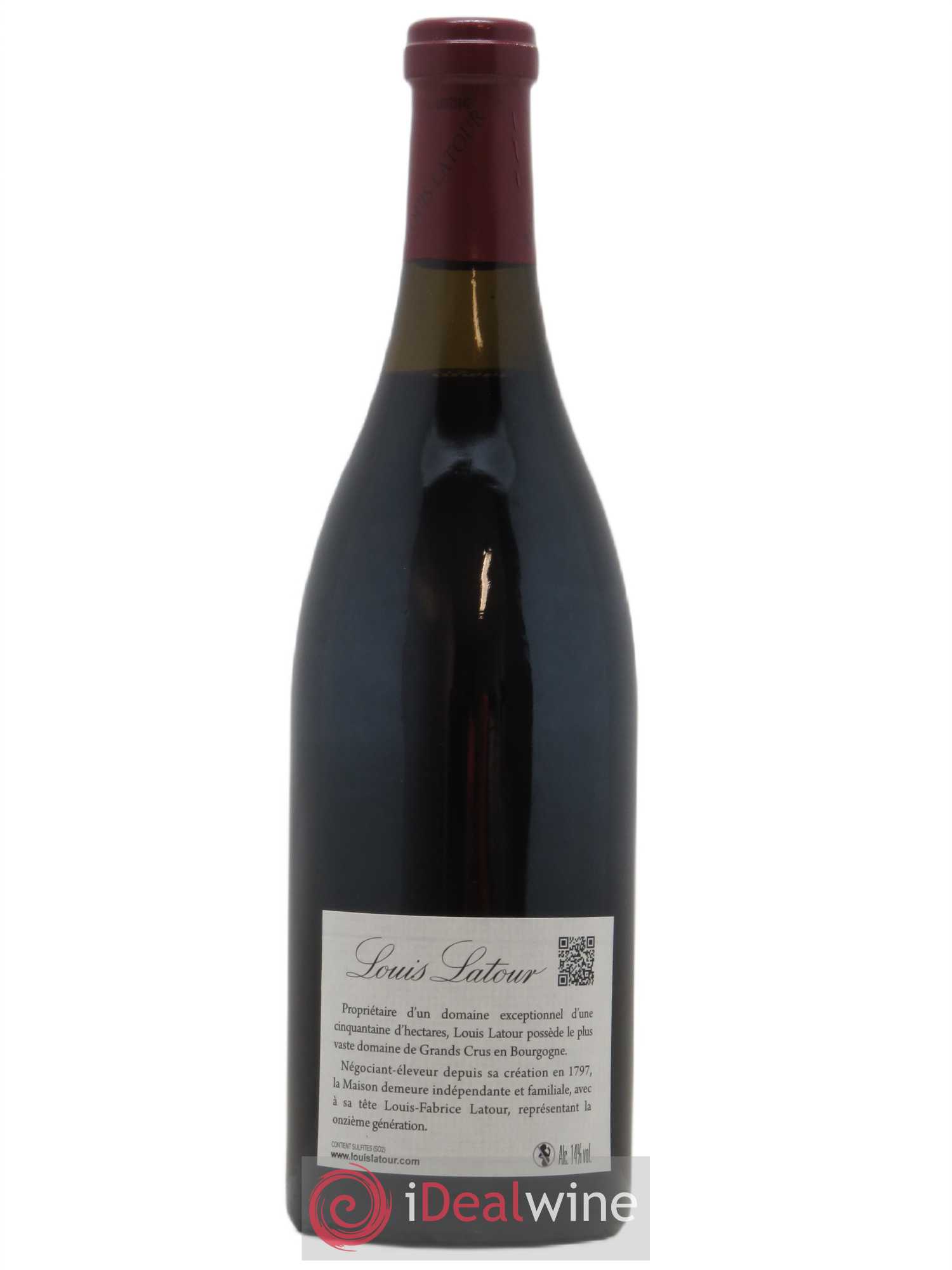 Corton Grand Cru Clos de la vigne au Saint Louis Latour 1985 - Lot de 1 bouteille - 1