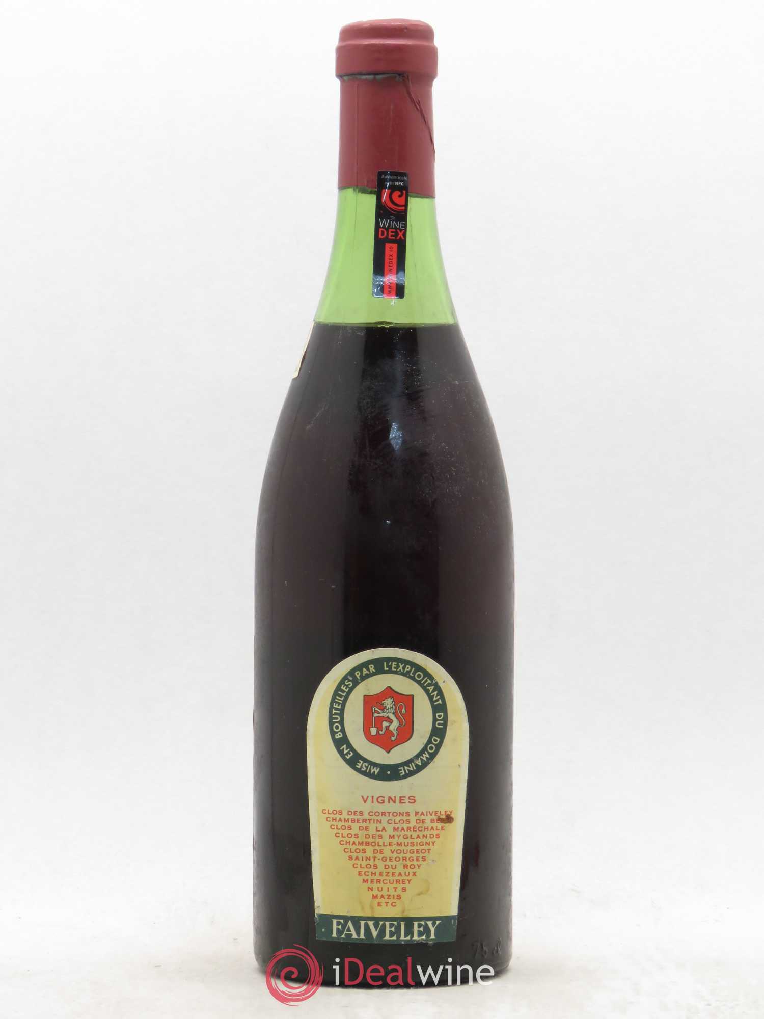 Musigny Grand Cru Faiveley 1969 - Lot de 1 bouteille - 1