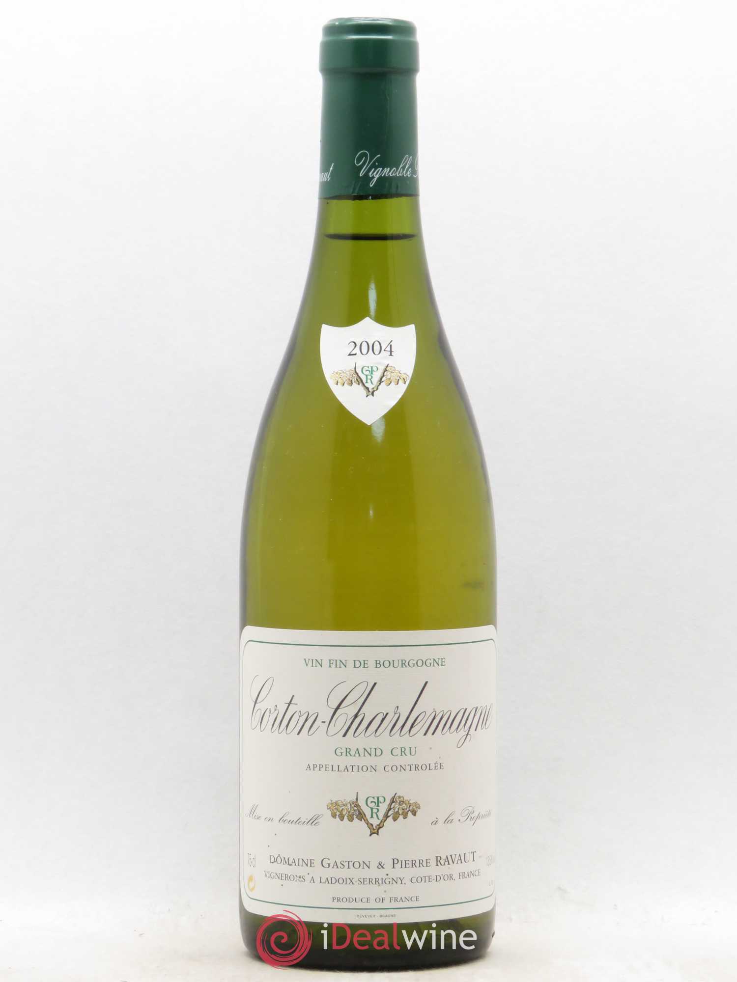 Corton-Charlemagne Grand Cru Ravaut 2004 - Lot de 1 bouteille - 0