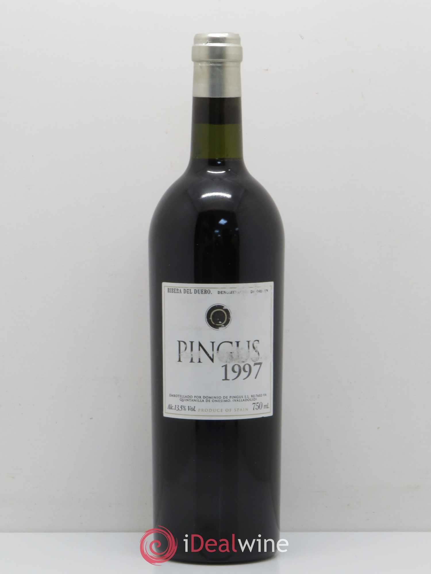 Ribera Del Duero Pingus Dominio de Pingus - Peter Sisseck 1997 - Lot de 1 bouteille - 0