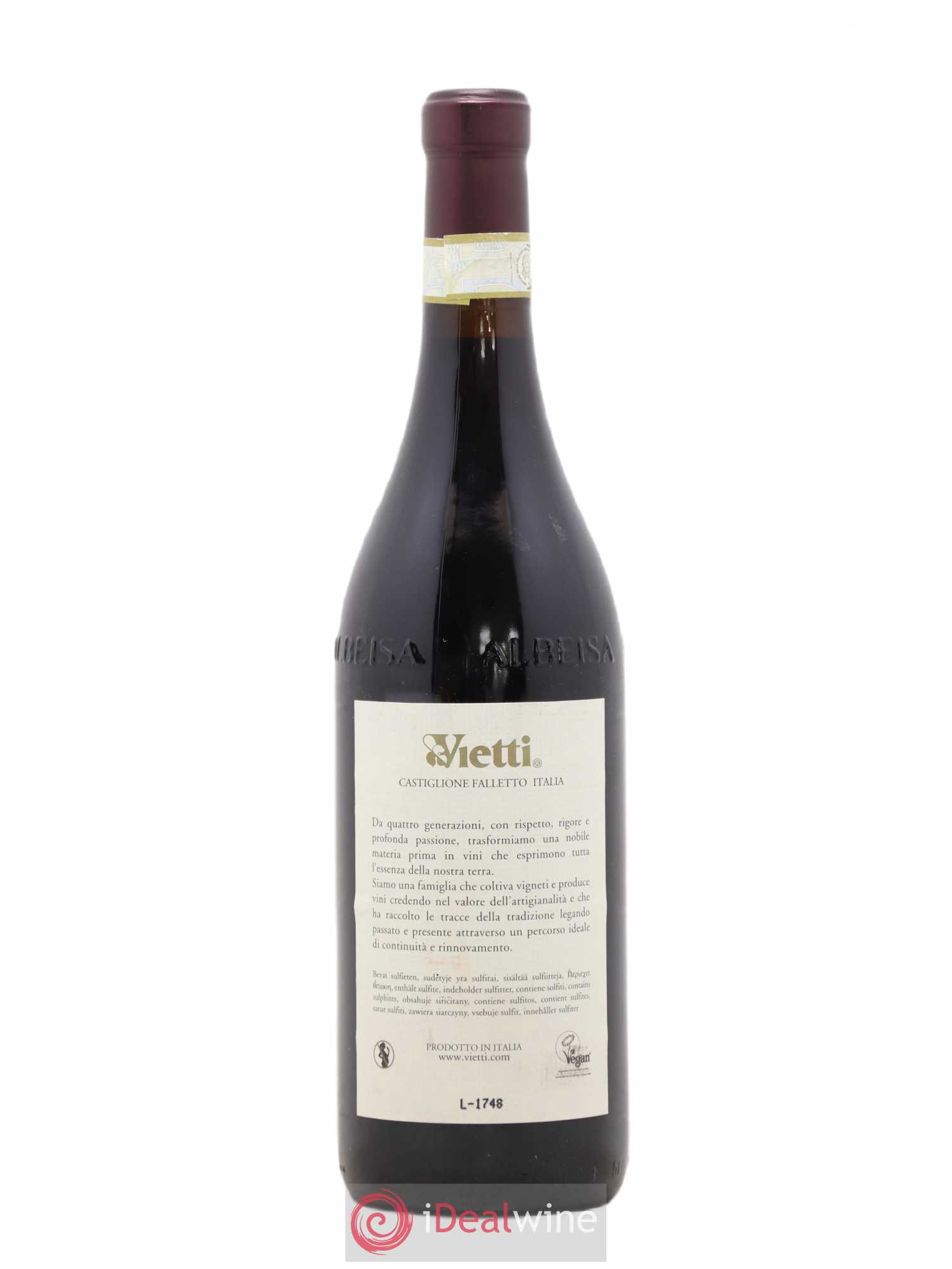 Barolo DOCG Rocche di Castiglione Roagna 2014 - Lot de 1 bouteille - 1