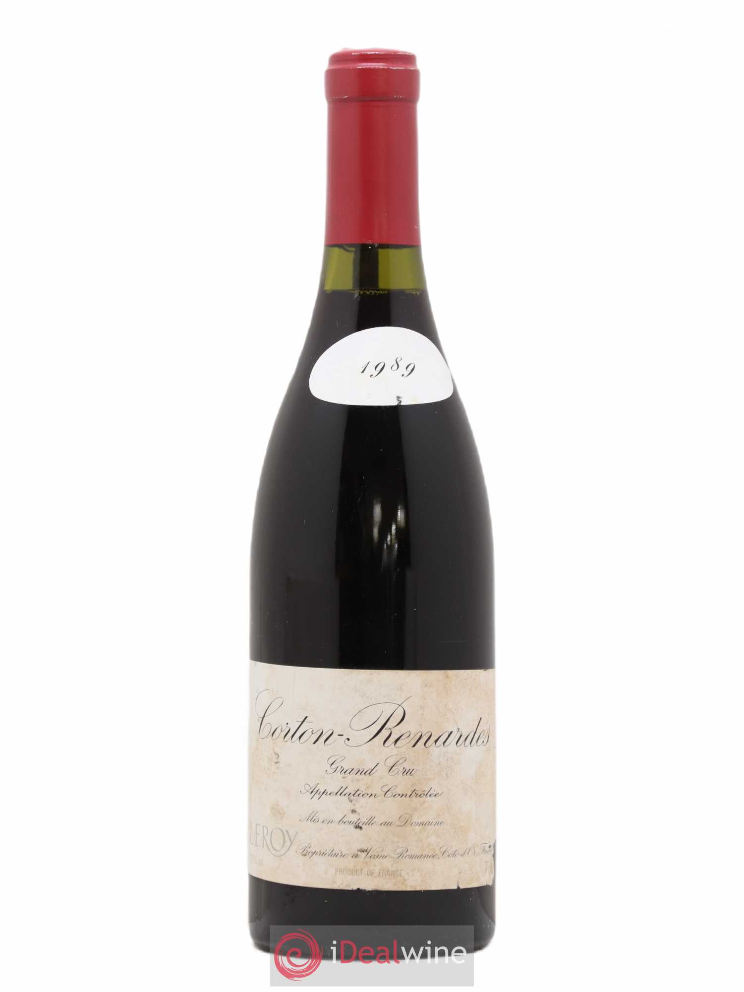Corton Grand Cru Les Renardes Leroy (Domaine) 1989 - Lotto di 1 bottiglia - 0