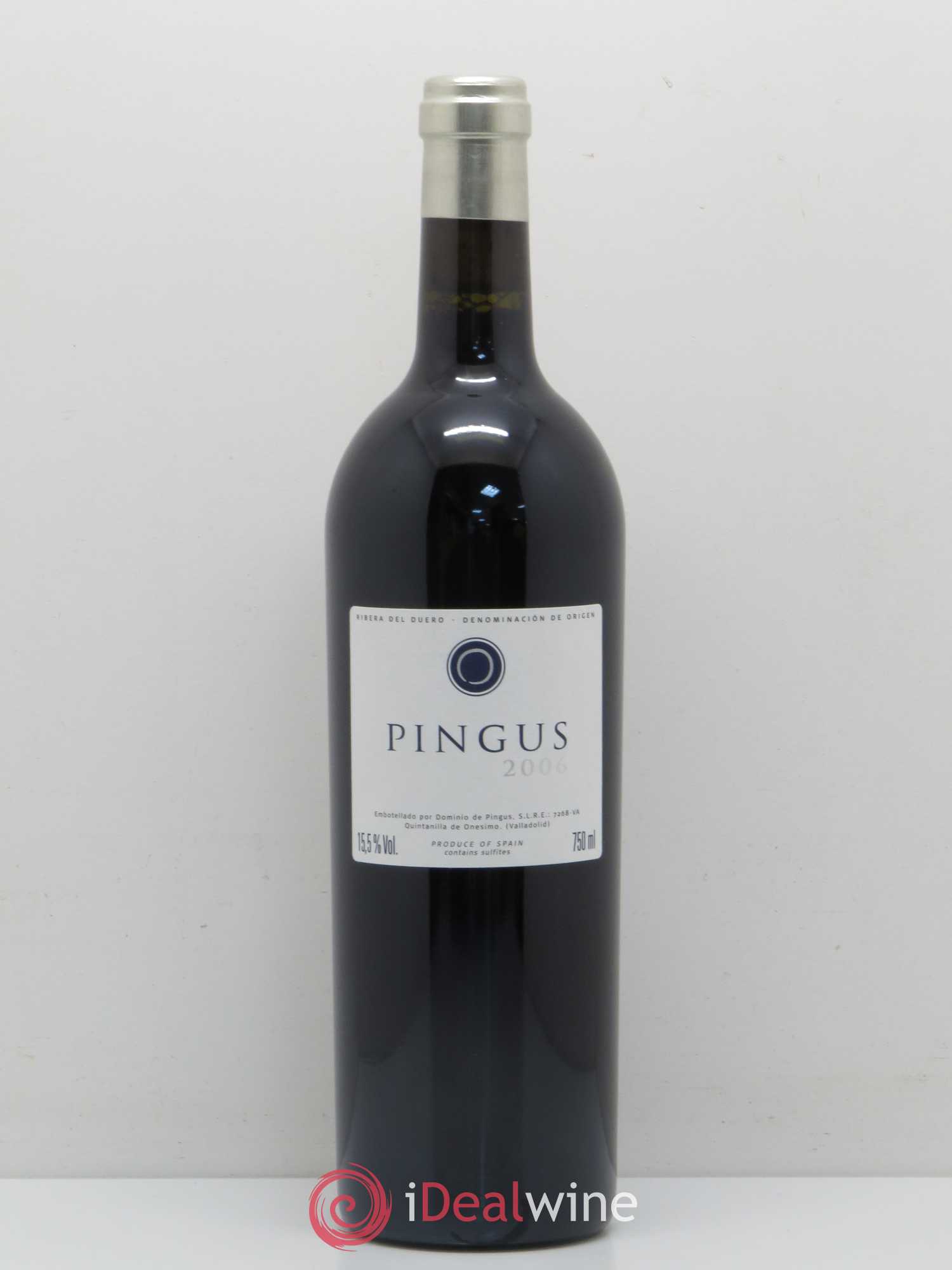 Ribera Del Duero Pingus Dominio de Pingus - Peter Sisseck 2006 - Lot de 1 bouteille - 0