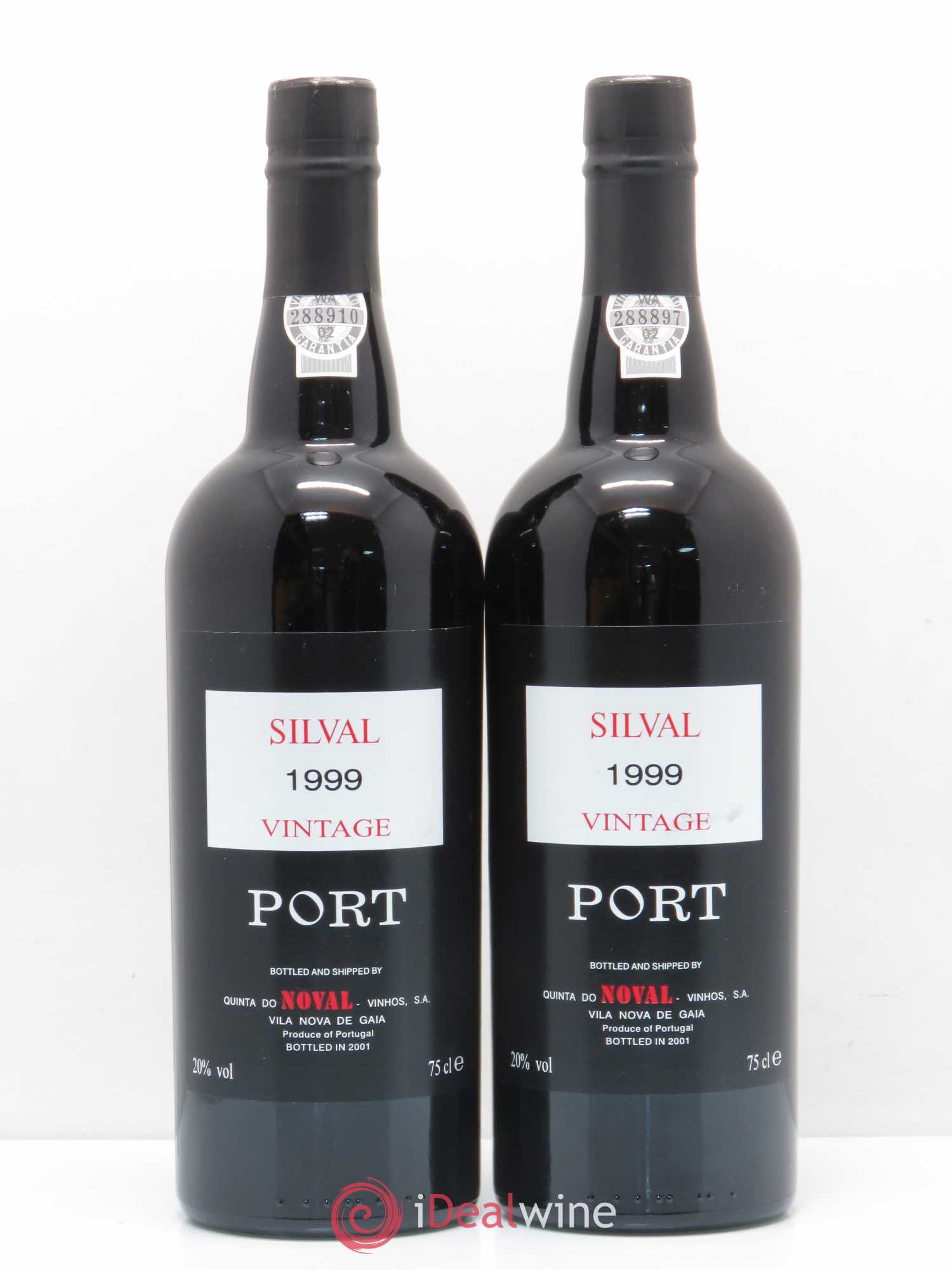 Porto Noval Silval 1999 - Posten von 2 Flaschen - 0