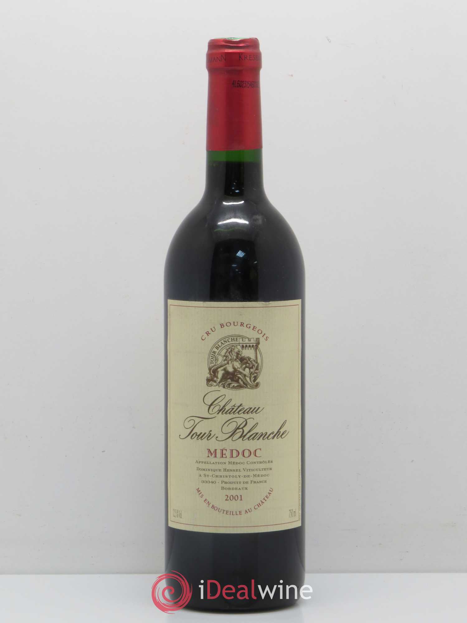 Haut Médoc Château Tour Blanche (sans prix de réserve) 2001 - Posten von 1 Flasche - 0